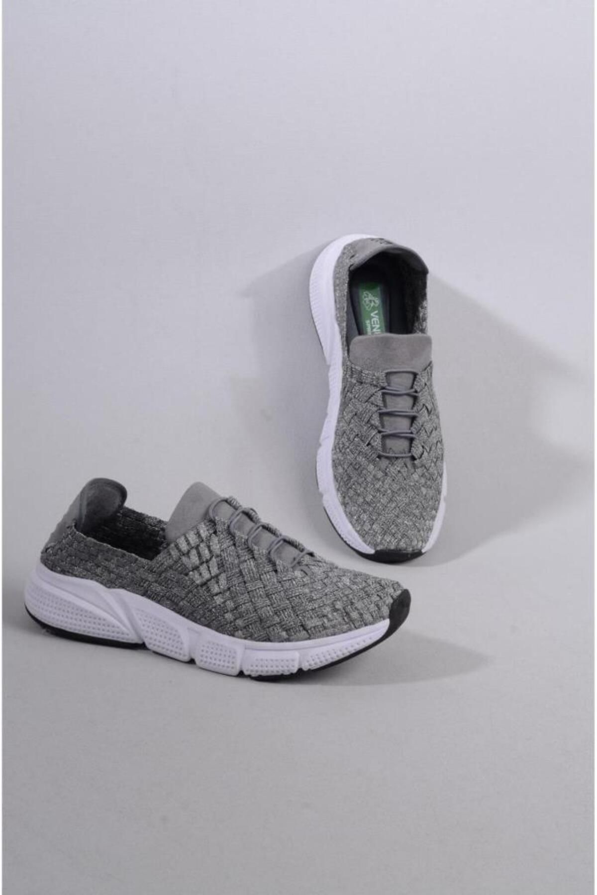 Venüs-Venus Spring-67 Light Straw Pattern Textile Women's Sports Shoes 5