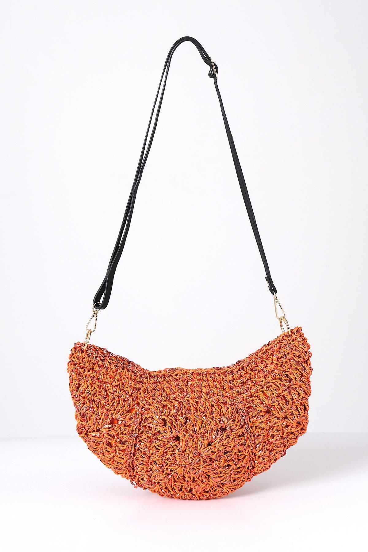 EXPLOSION-Glittery Hand Knitted Stylish Bag with Strap 6