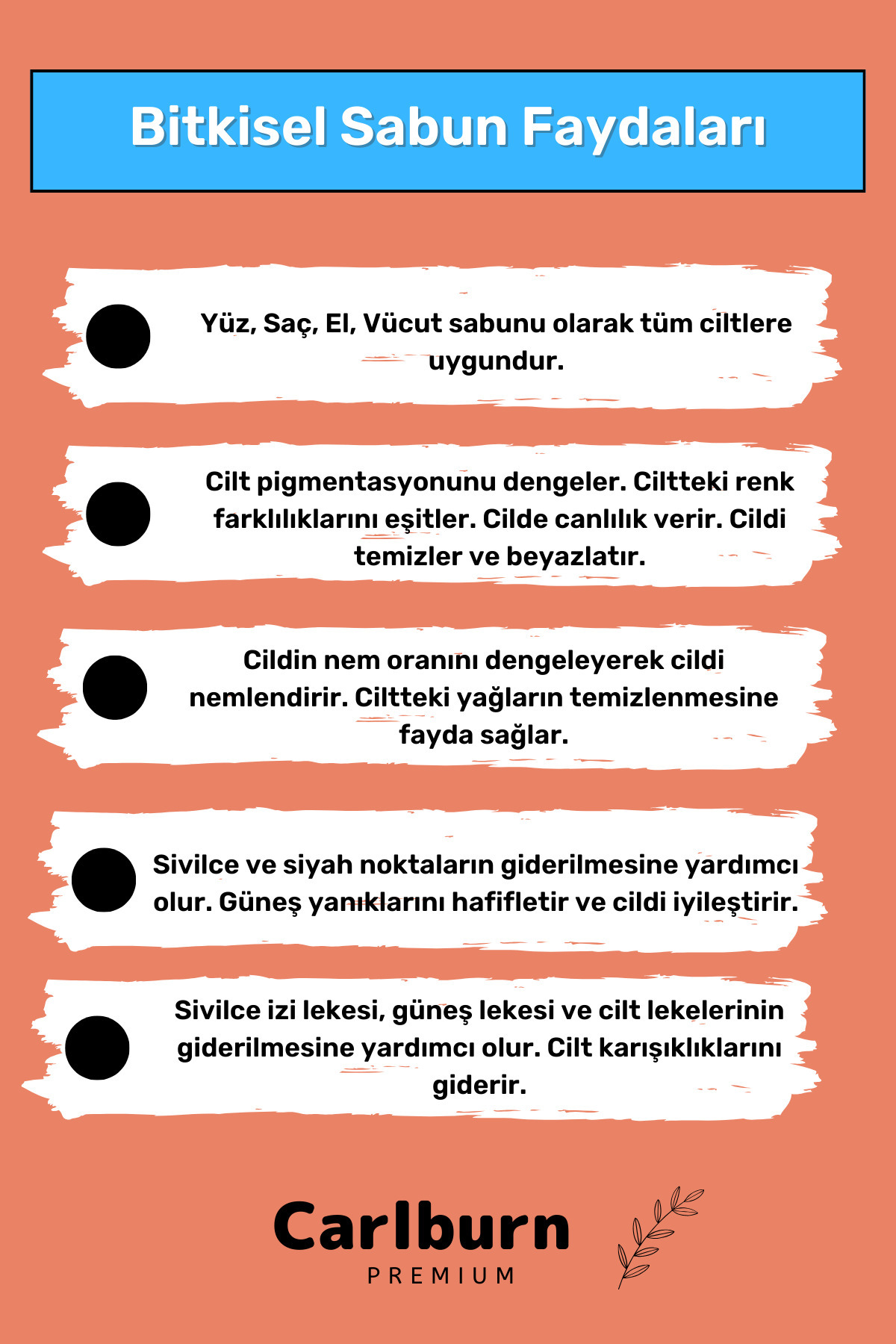 Carlburn Natural Beautiful Scented Hand Face Hair Body Skin Collagen