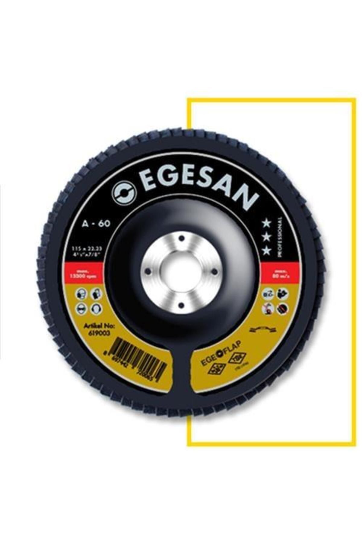 Egesan FLAP DİSK ZIMPARA 115MM NK80 KUM