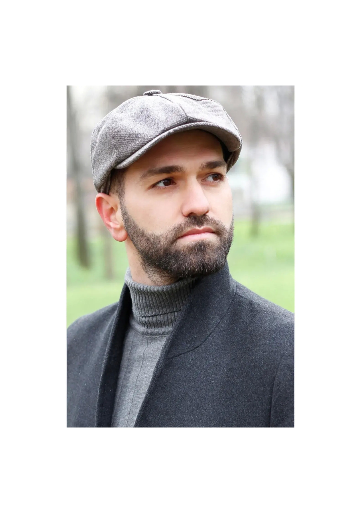 Bay Şapkacı Winter Men's Peaky Blinders British Driver Kasket Ç