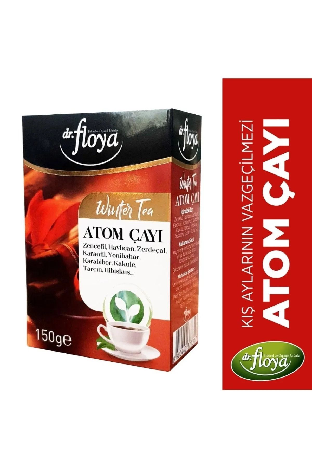 Dr. Floya Atom Çayı 150 gr (Kış Çayı, Doğanın Sunduğu En İyi Malzemelerin Özenle Harmanlandığı Çay)