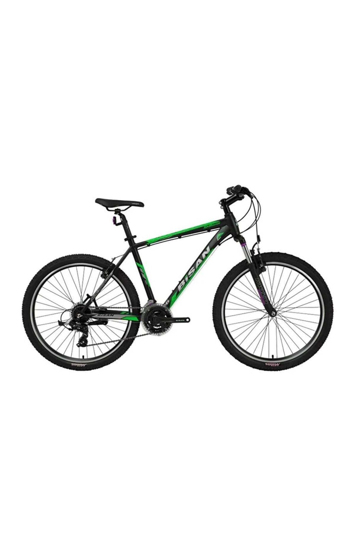 Elioure Erkek Dağ Bisikleti 48cm V 27.5 Jant 21 Vites Siyah Yeşil