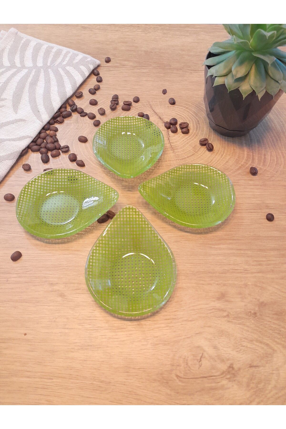 Zuzu-Damla Set of 4 - Gingham Patterned 8.5 X 10 Cm Presentation Holder 6