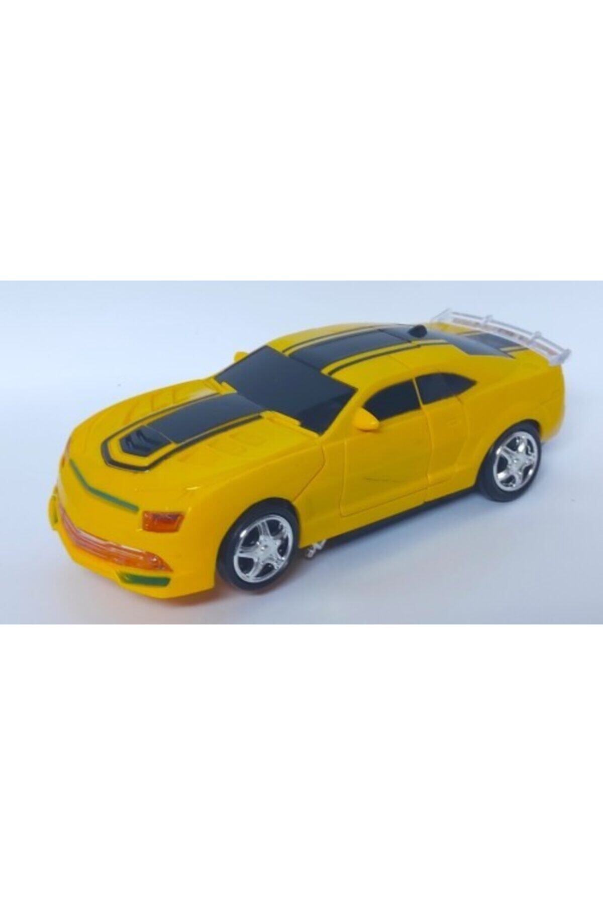 Brother Toys Robota Dönüşen Pilli Araba Transformers Bumble Bee Işıklı Müzikli Yerde Gezen Oyuncak fotoğrafı 5 (önizleme)