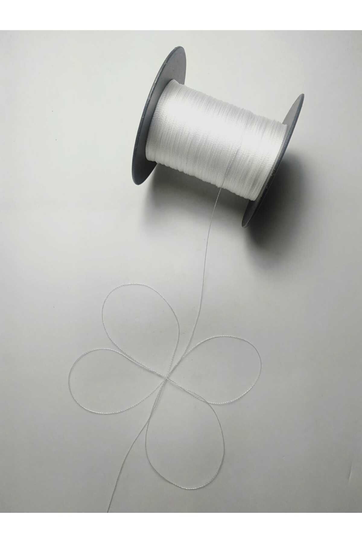 Eskişehir hobi sanat-0.2 mm 100 Meters Rosary String White Color (Thinest Rosary String) 6
