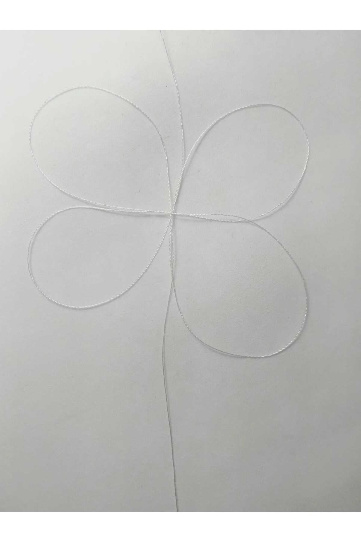 Eskişehir hobi sanat-0.2 mm 100 Meters Rosary String White Color (Thinest Rosary String) 2