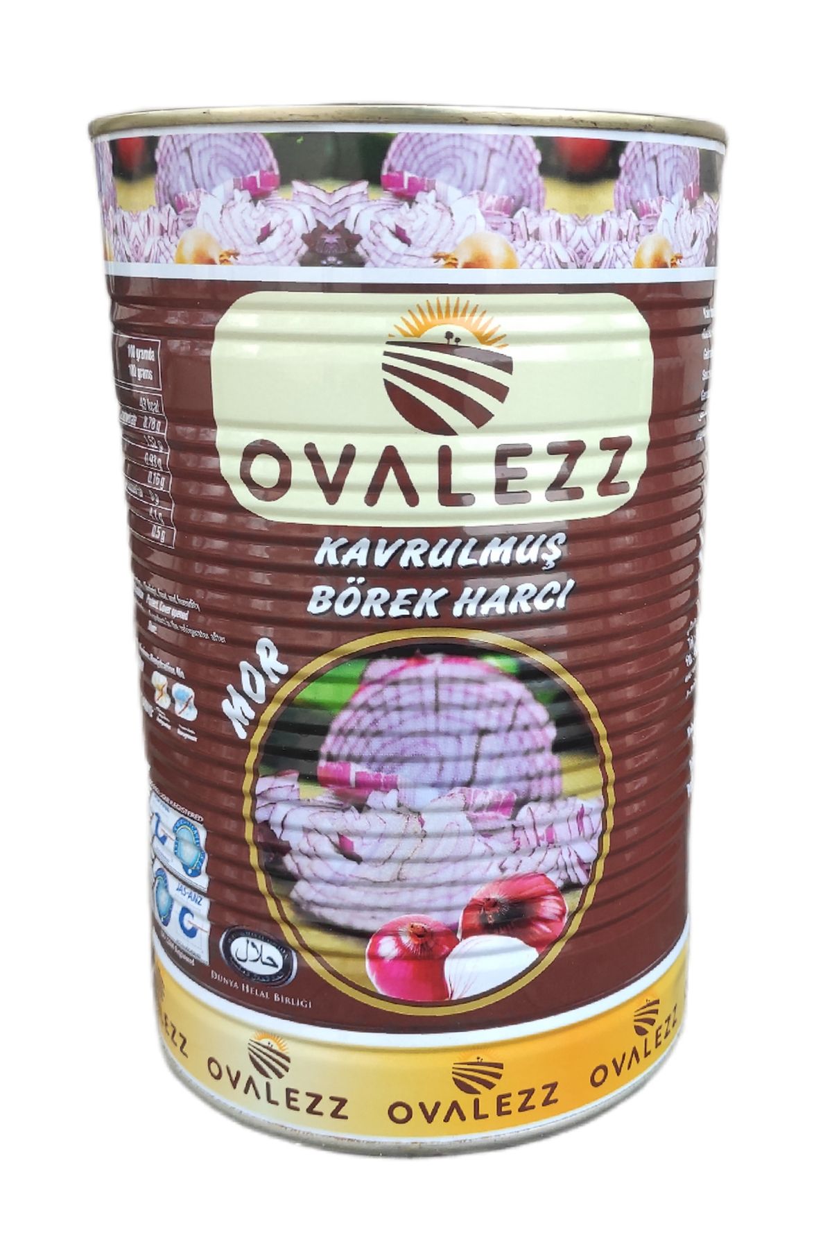 OVALEZZ Kavrulmuş Böreklik Soğan Mor 5 KG