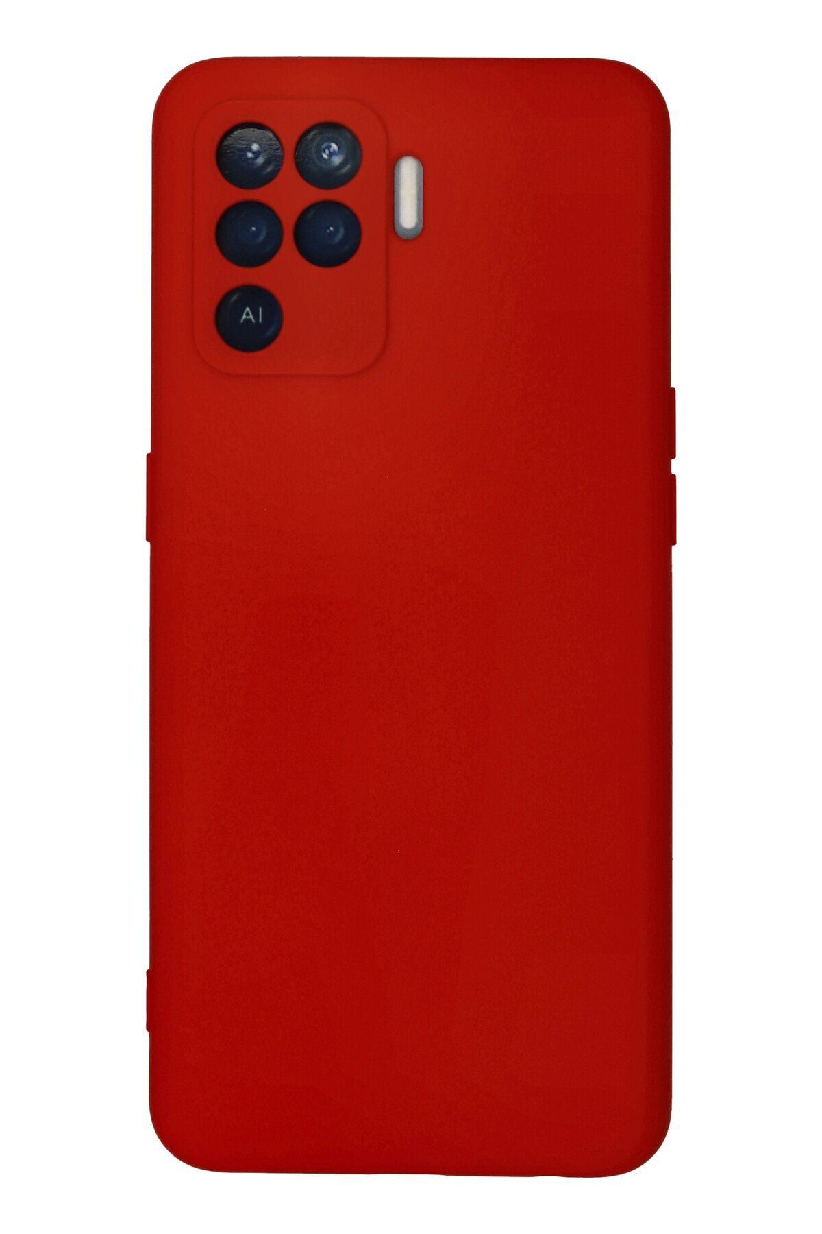 Leybaks Oppo Reno 5 Lite Uyumlu İçi Kadife Silikon Kılıf
