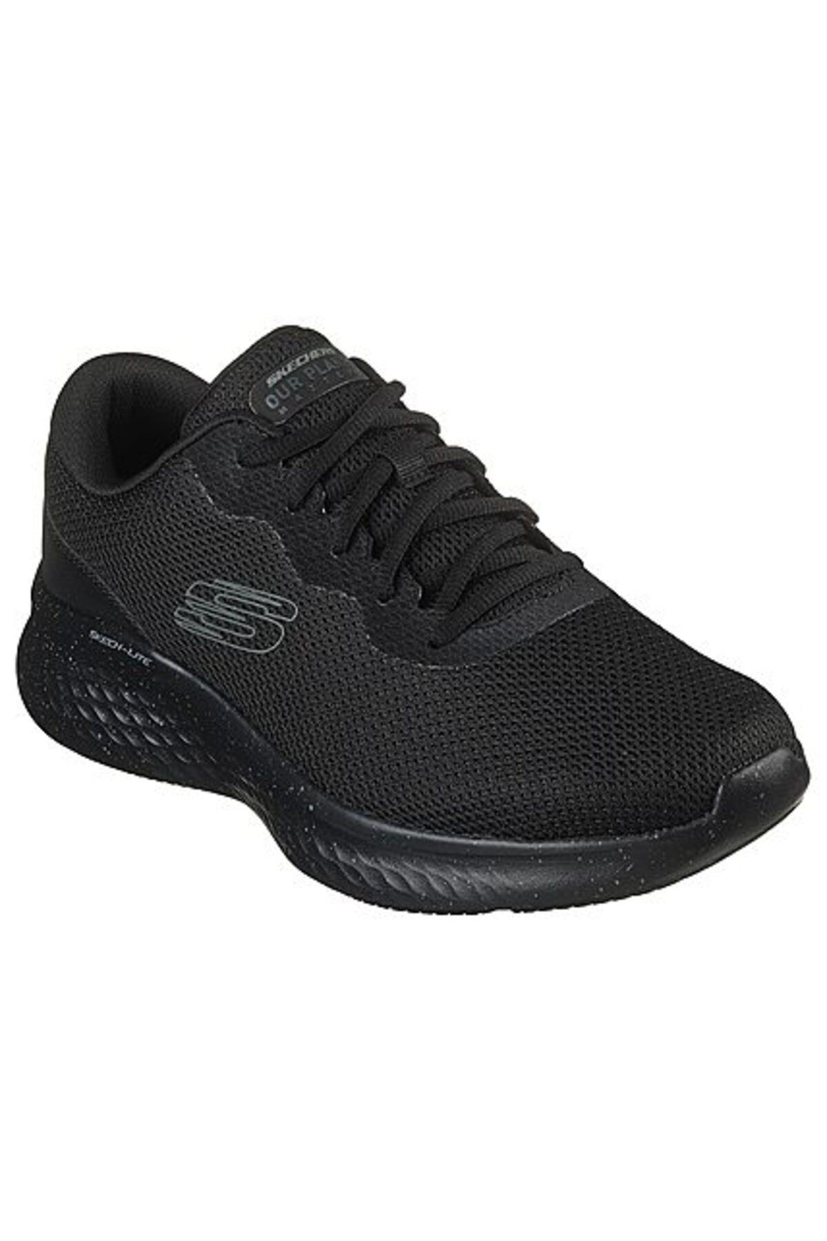 SKECHERS-Bbk Black Walking Shoes - 232830 2