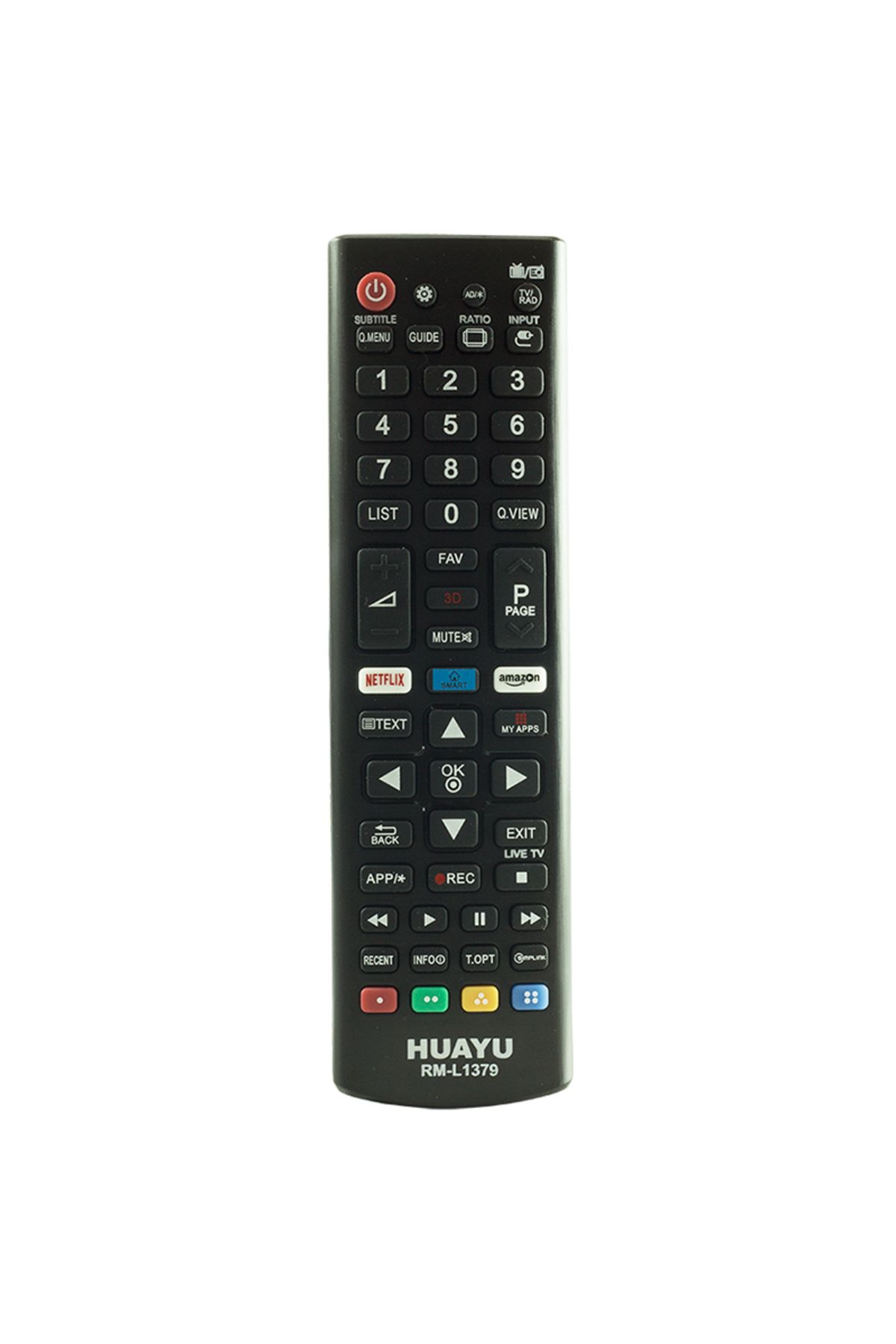 Kapamarka HUAYU KL RM-L1379 LG 3D NETFLIX-AMAZON SMART TUŞLU LCD-LED TV KUMANDA BLİSTERLİ