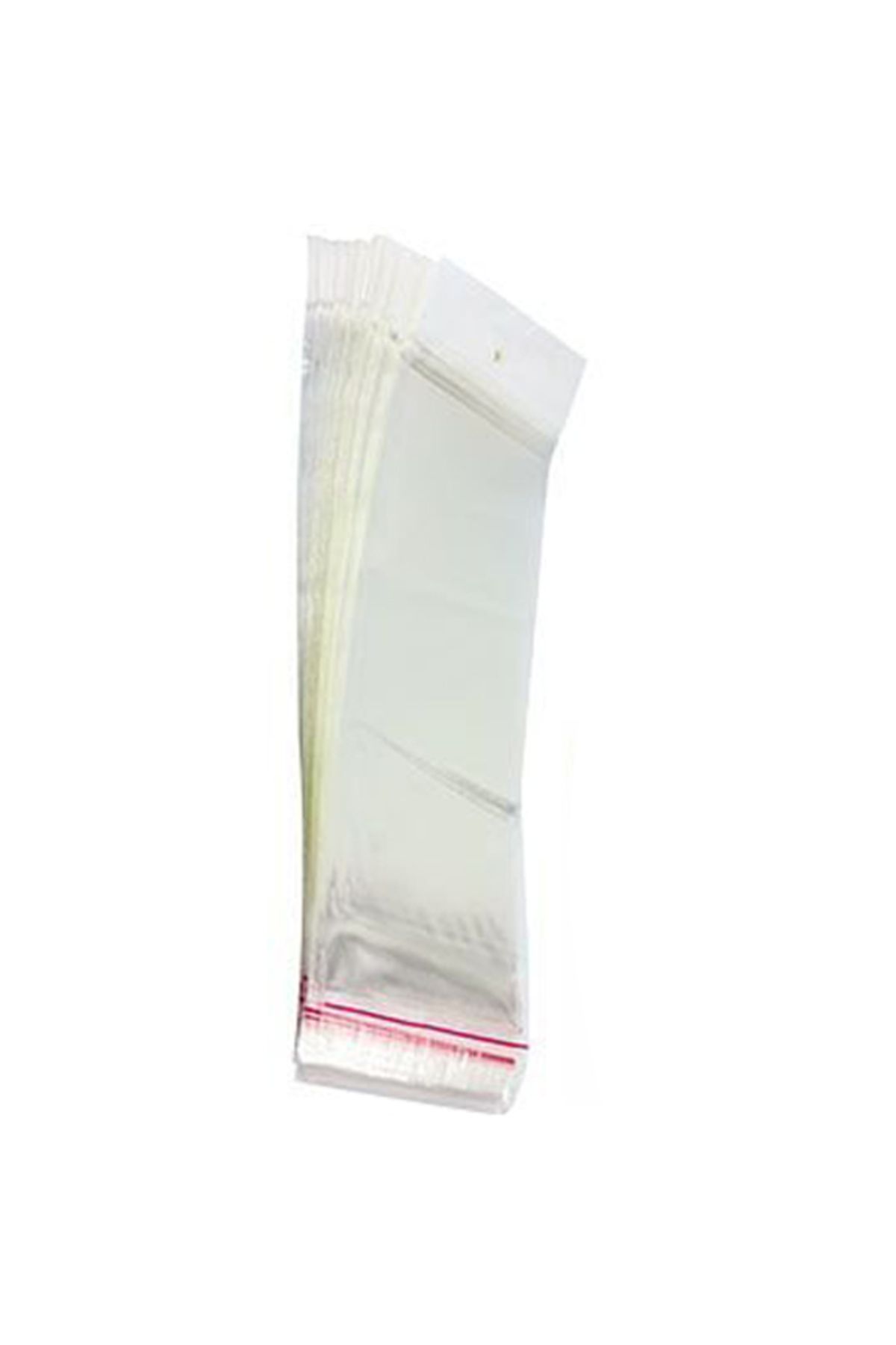 Kapamarka KUMANDA POŞETİ ASKILI ŞEFFAF (100 ADET) 25 CM X 8 CM