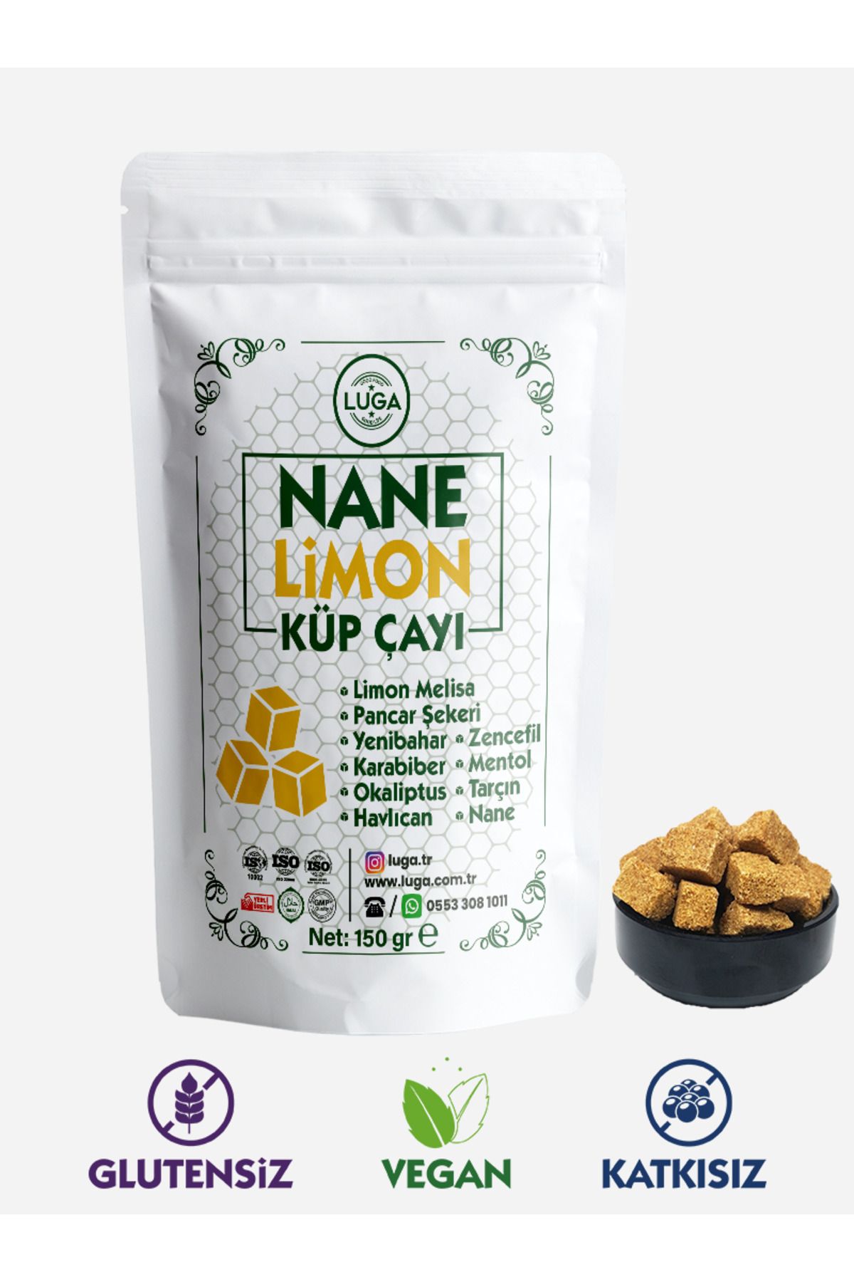 Luga Nane Limon Küp Çayı 150 gr - Yeni Nesil Çay