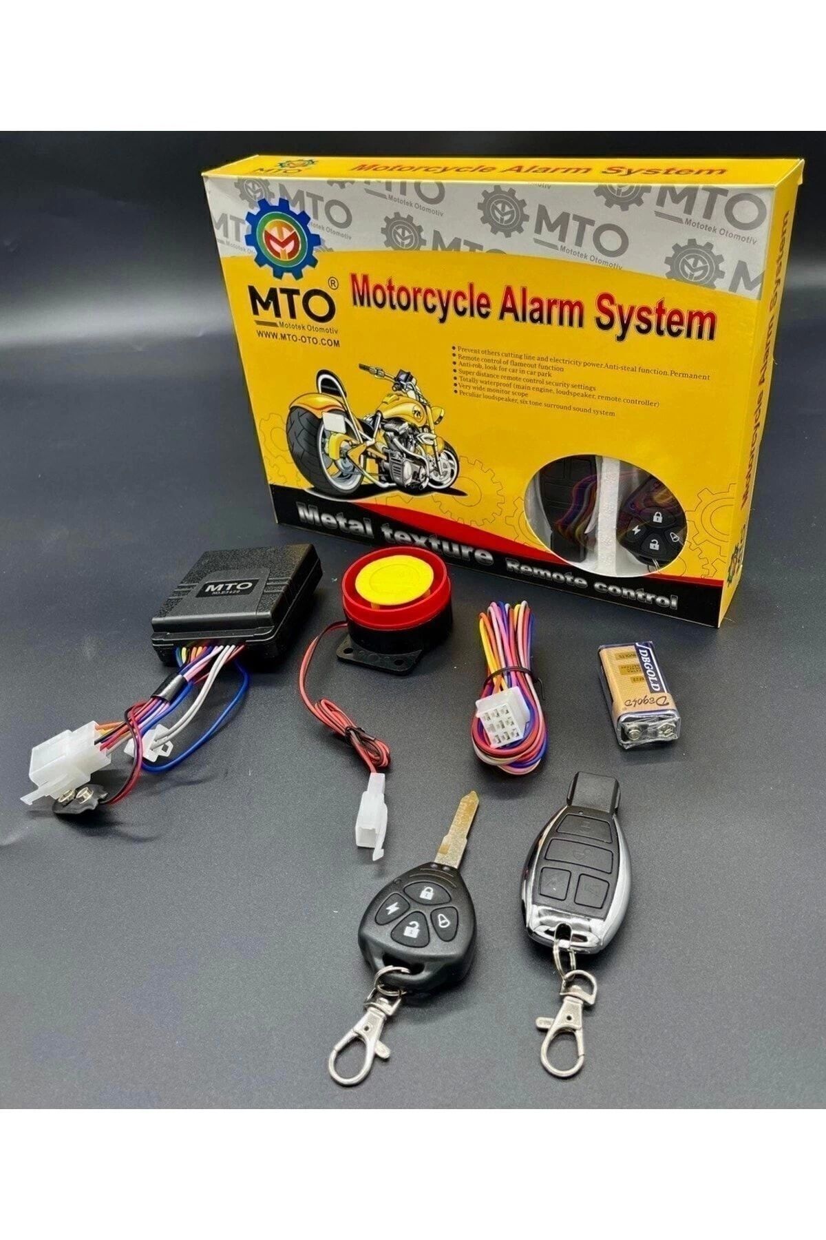 MTO Motosiklet Alarm-uzaktançalıştırma Seti -motor Alarmı