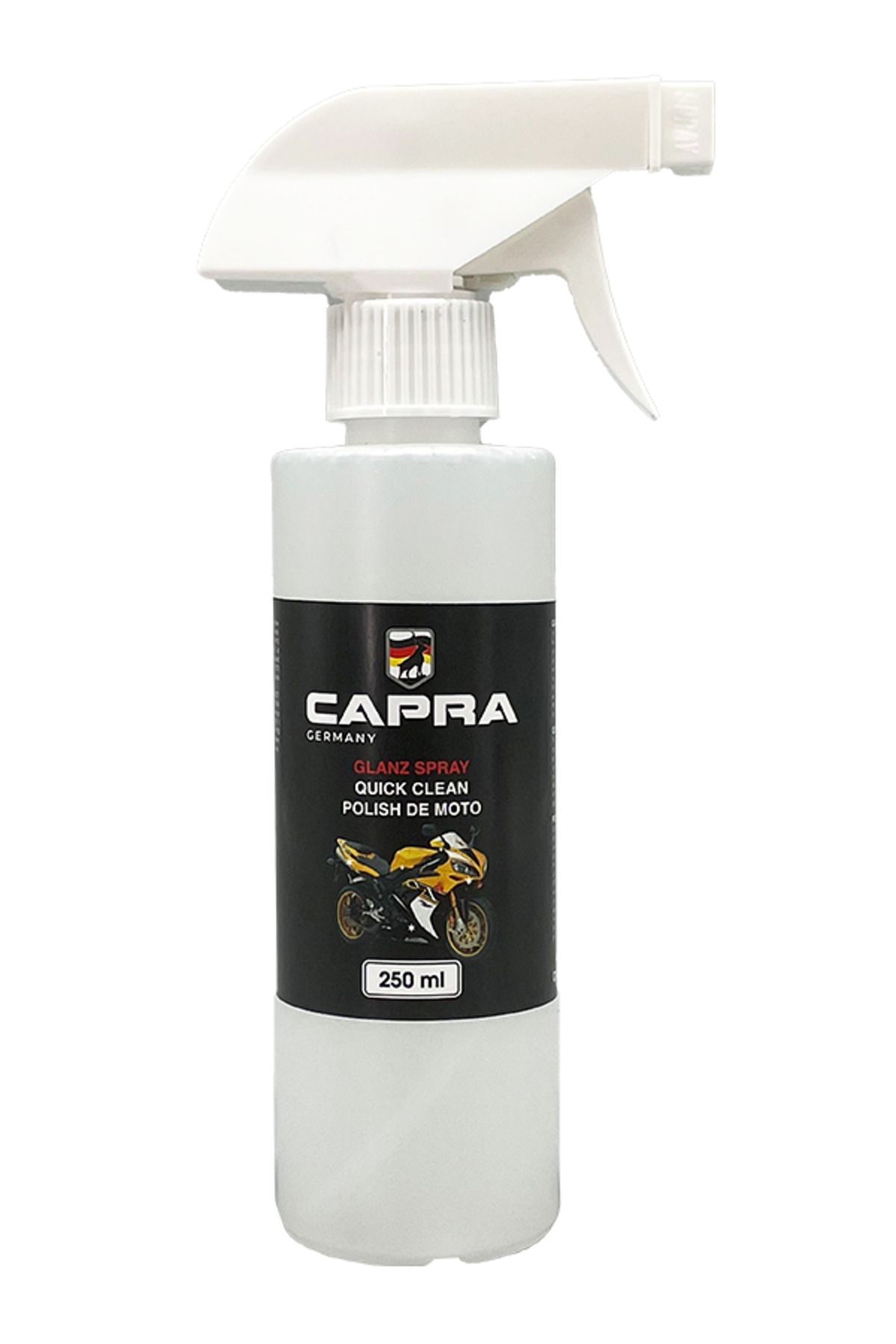 CAPRA Motosiklet Hızlı Kaporta Temizleyici 250 ml