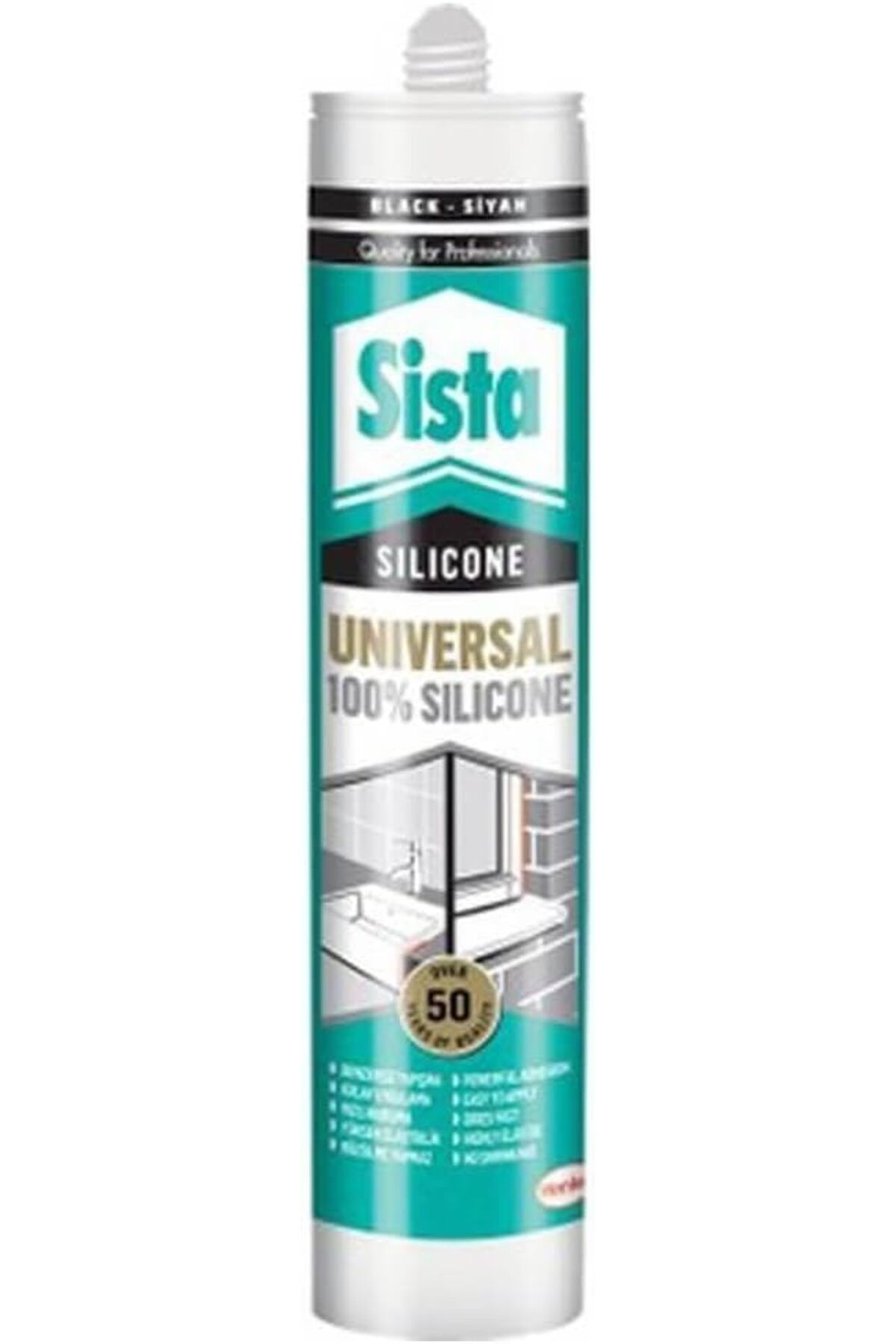 STOREMAX gelalpzr Sista Universal Silikon, 310ml, 1642535, Kahverengi aynet 1109110