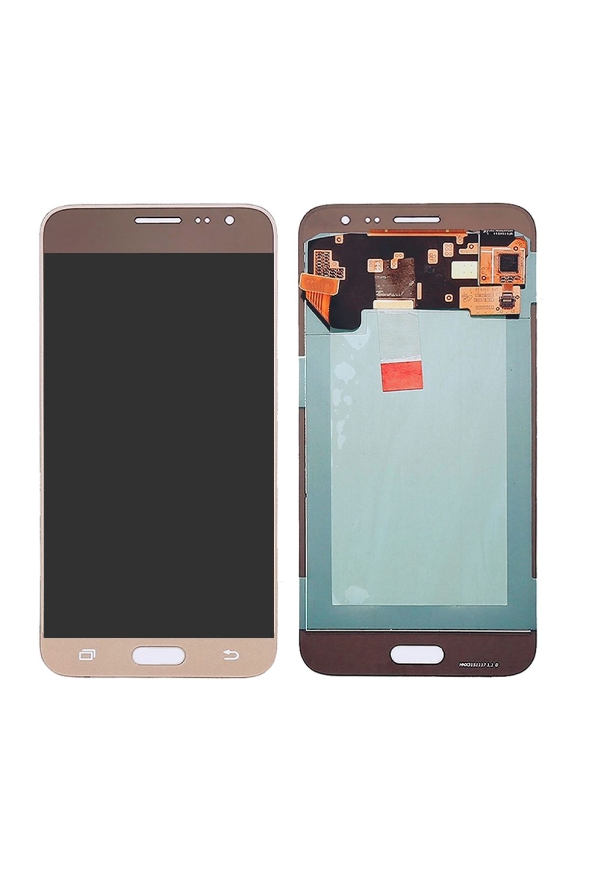 Nettech-Teknonet Samsung Galaxy J320 J3 2017 Compatible Revised Lcd+Touch - Gold 1