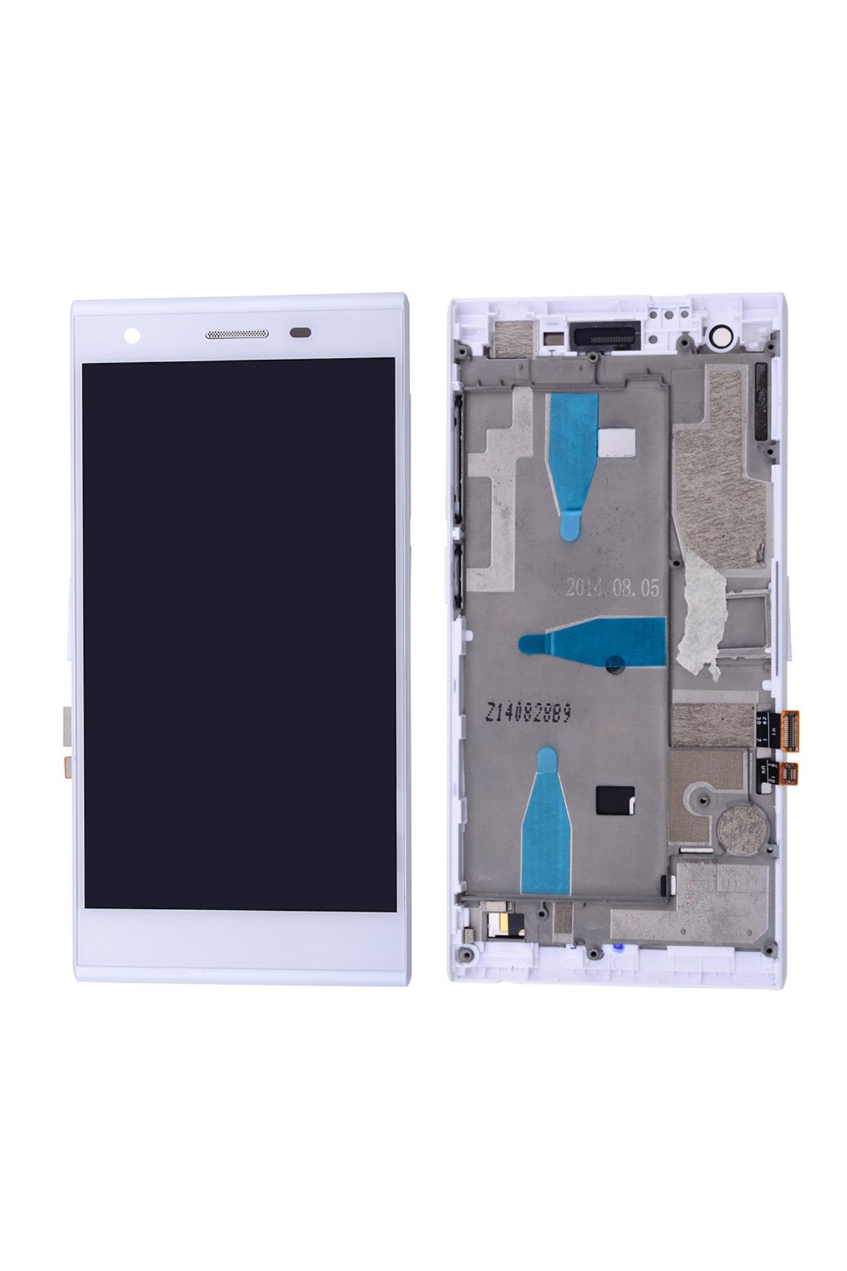 Nettech-Teknonet Turkcell T50 Compatible Lcd Touch Screen with Slats - White 1