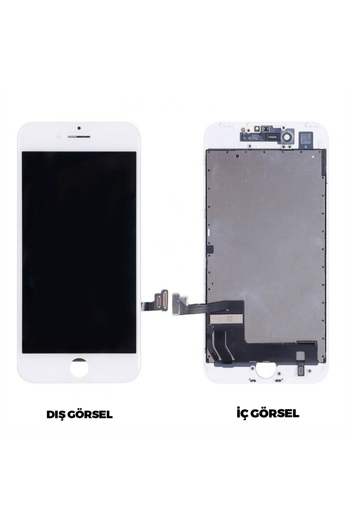 indirimplus iPhone 7 Uyumlu Lcd Dokunmatik Çıtalı (Beyaz Renk İlanı) ARASLA HIZLI GÖNDERİM