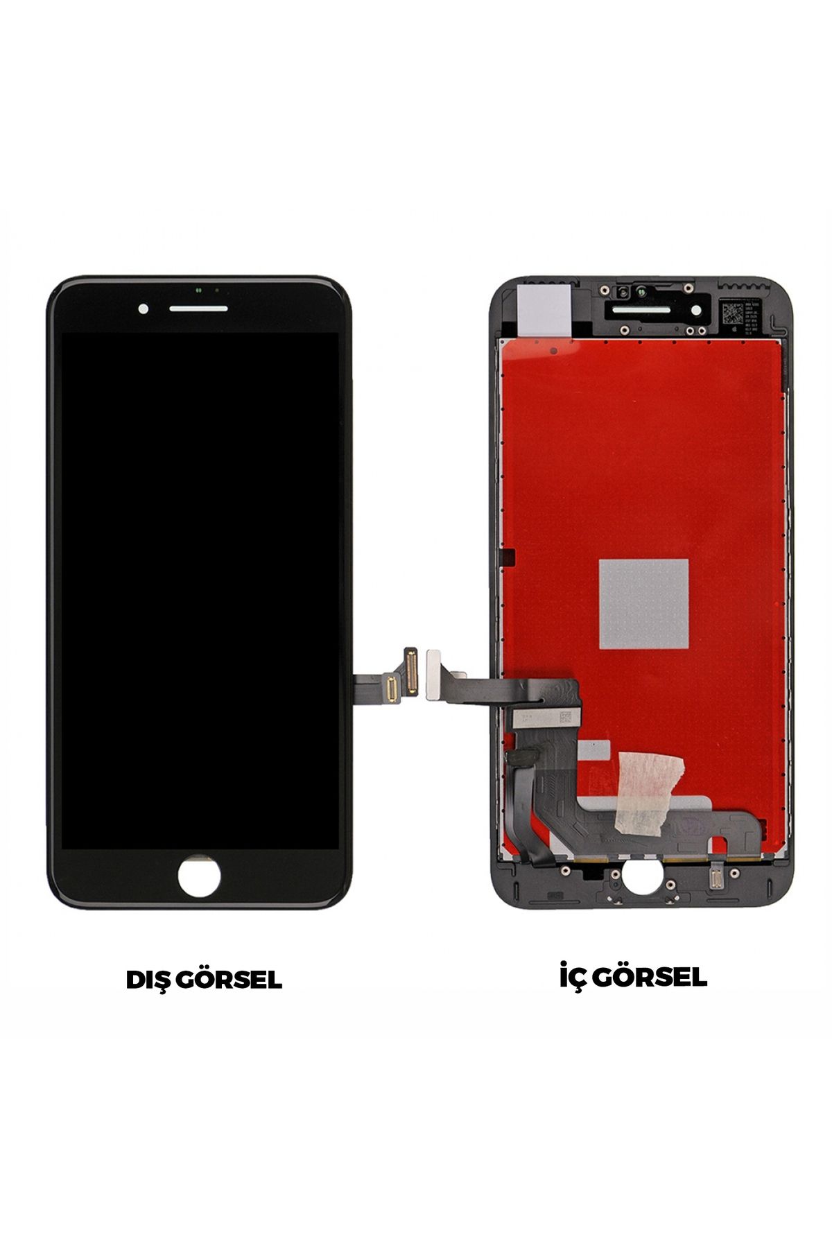 indirimplus iPhone 7 Plus Uyumlu Lcd Dokunmatik Çıtalı (Siyah Renk İlanı)