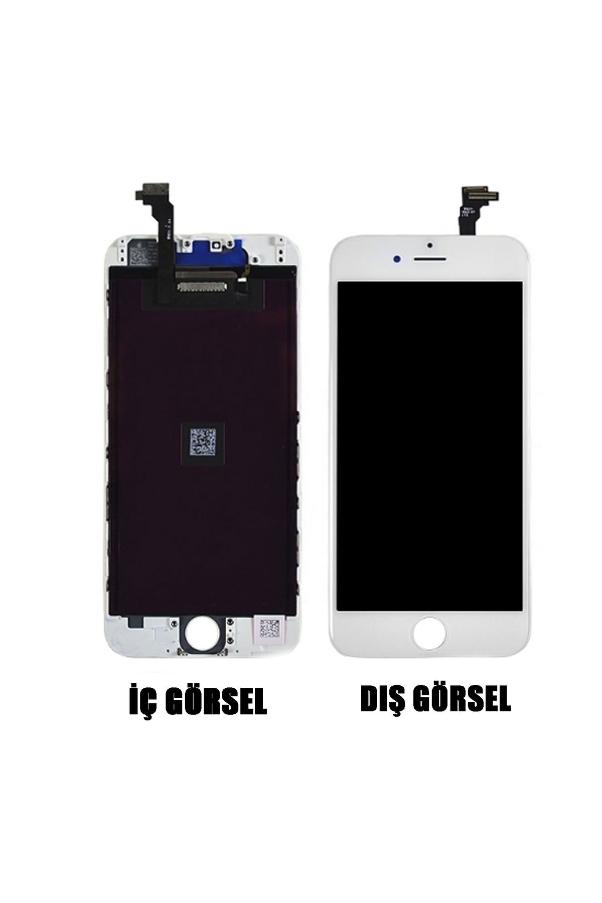 indirimplus iPhone 6 Uyumlu Lcd Ekran Dokunmatik Çıtalı (Beyaz Renk İlanı) AYNI GÜN KARGO
