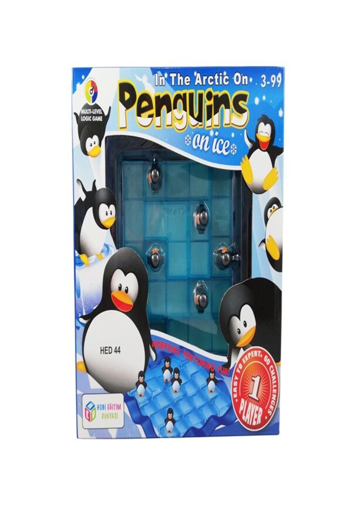 BENİMER Penguins On Ice Penguenler Buz Üzerinde Zeka Oyunu Denge Oyunu Çocuk Oyunu