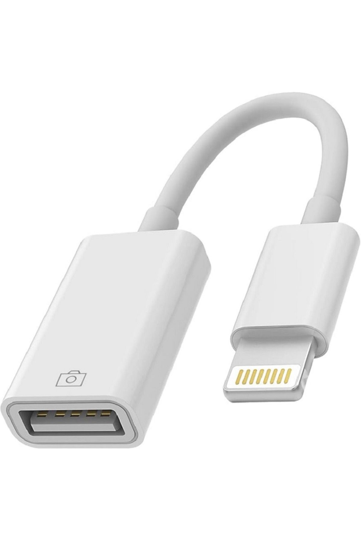 Derwell Iphone Lightning Usb Ipad Iphone Için 15 14 13 12 11 Pro X Xr 8 7 Otg Kablo Veri Aktarma Usb Cihazı