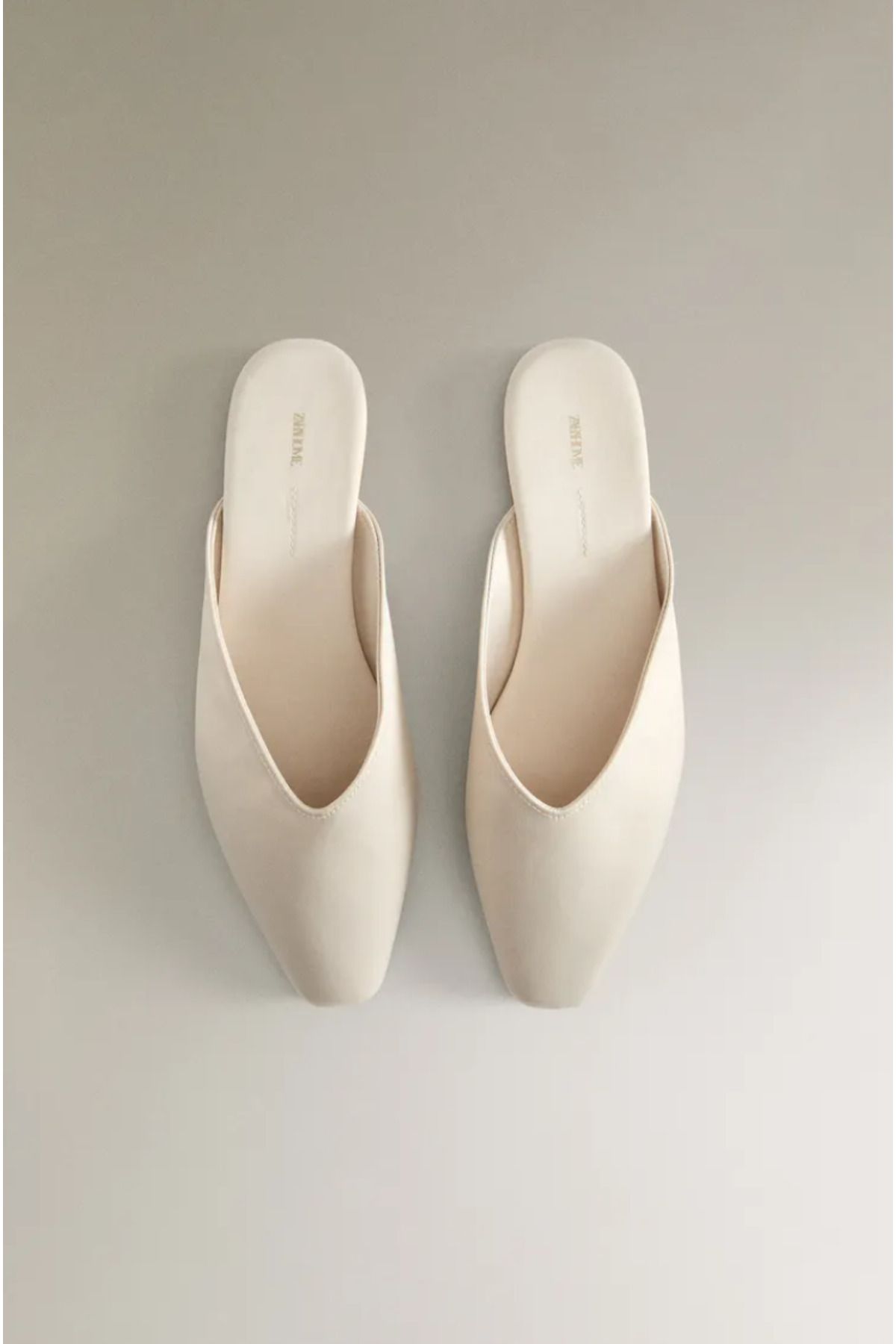 Zara-Mule Vacation Shoes - Satin 4
