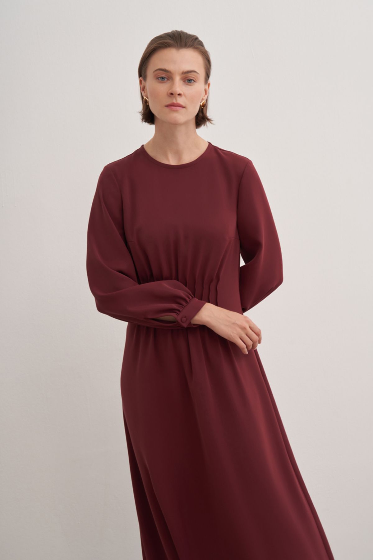 Aker-Pleat Detailed Dress 3