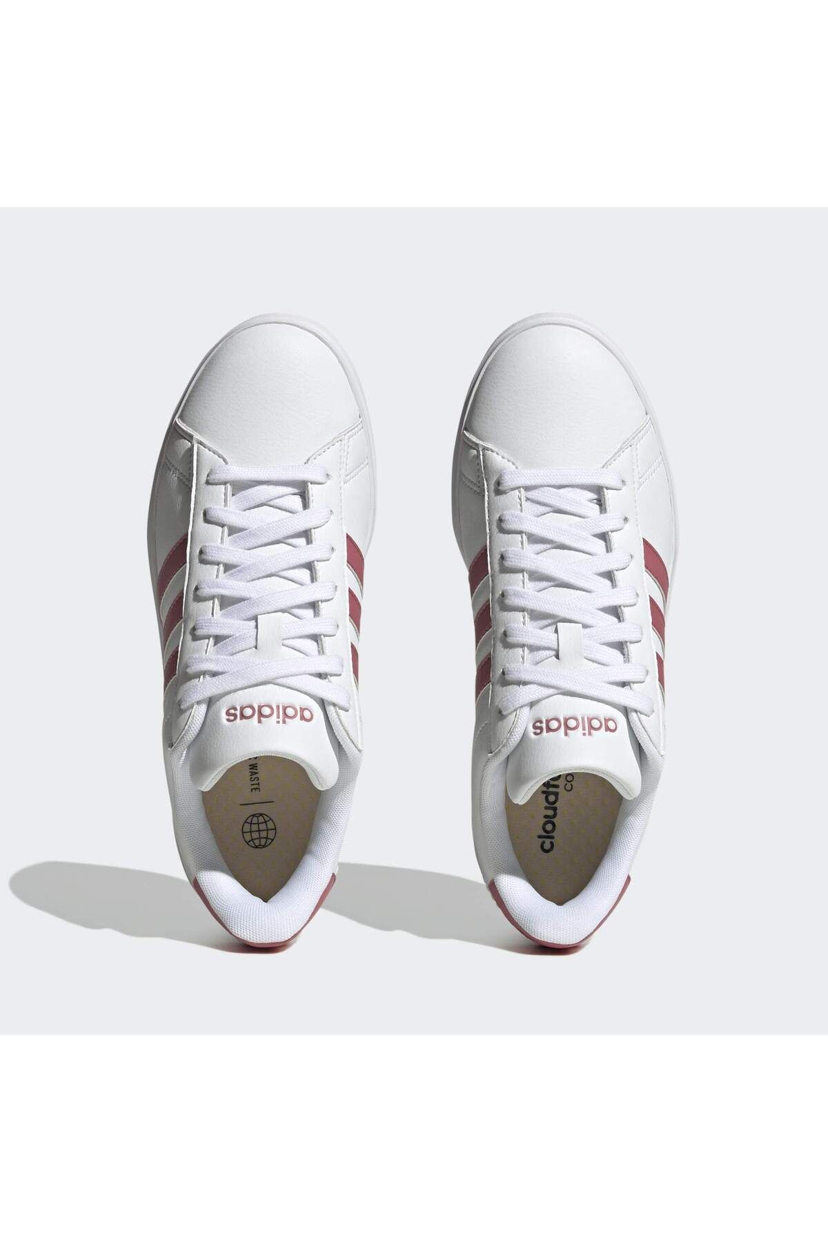 اسنیکر سفید زنانه دادگاه بزرگ CloudFoam Courtyle Court Comfort adidas