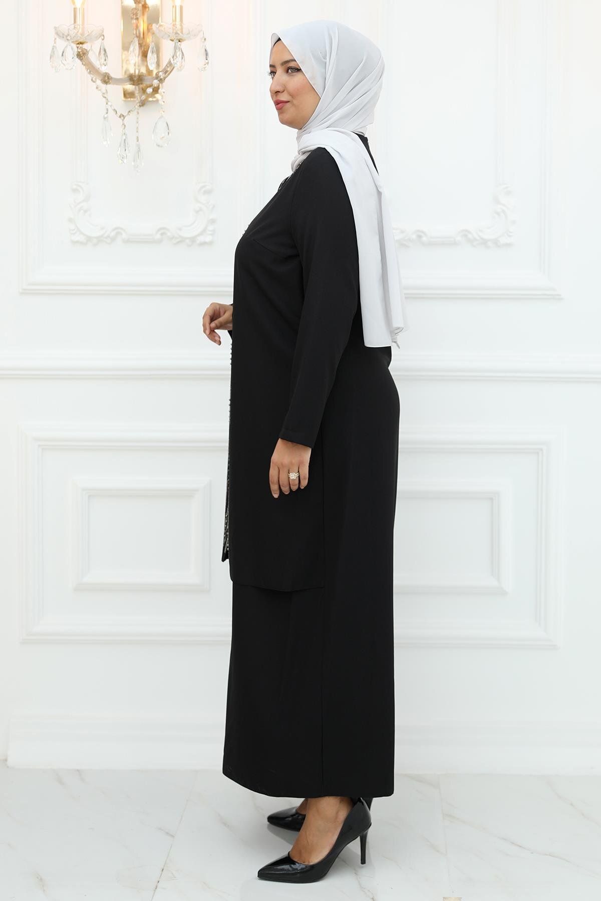 Amine Hüma-Nisa Evening Dress Black 3