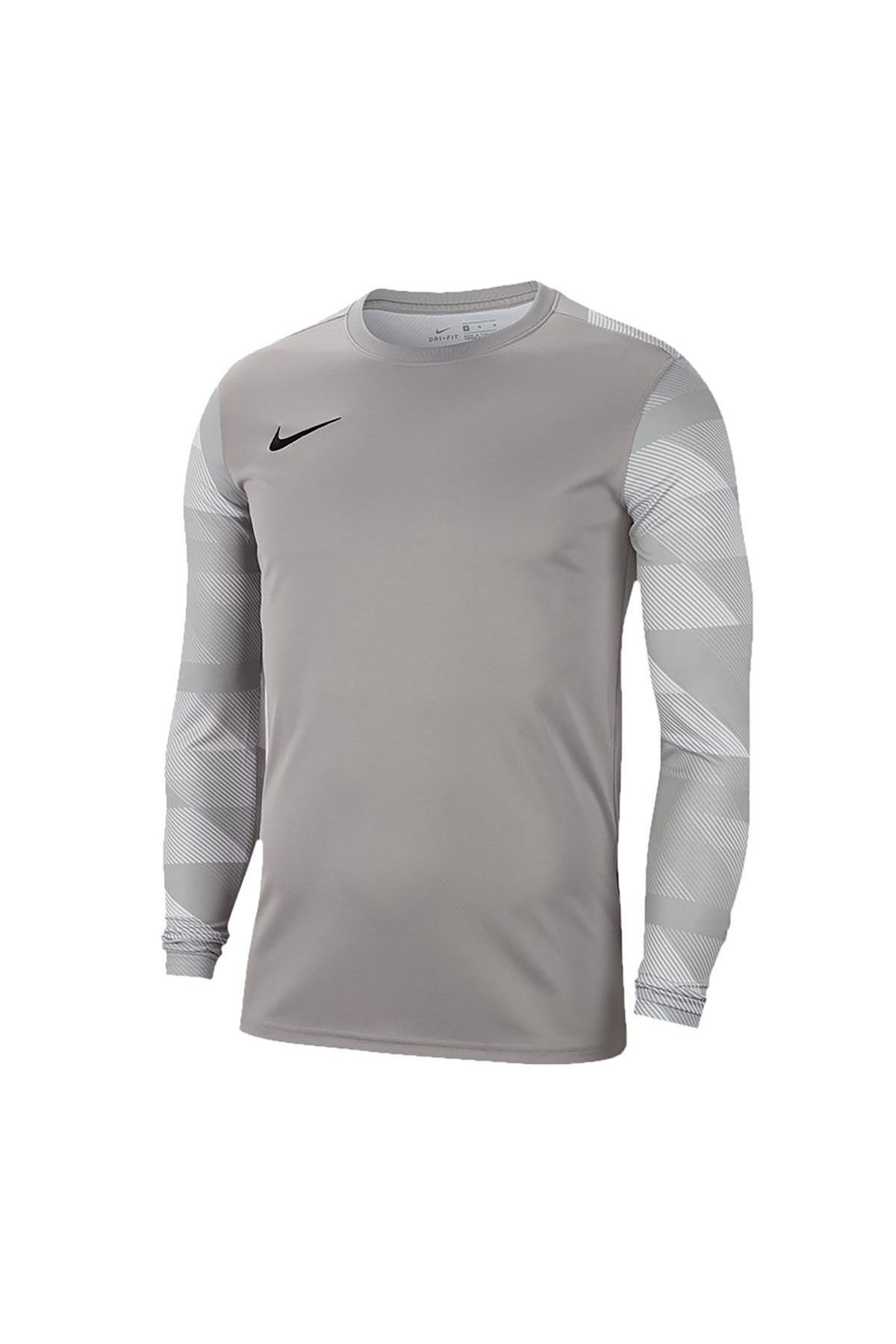 Nike-Park Iv Men's Gray Round Collar Goalkeeper Jersey 1