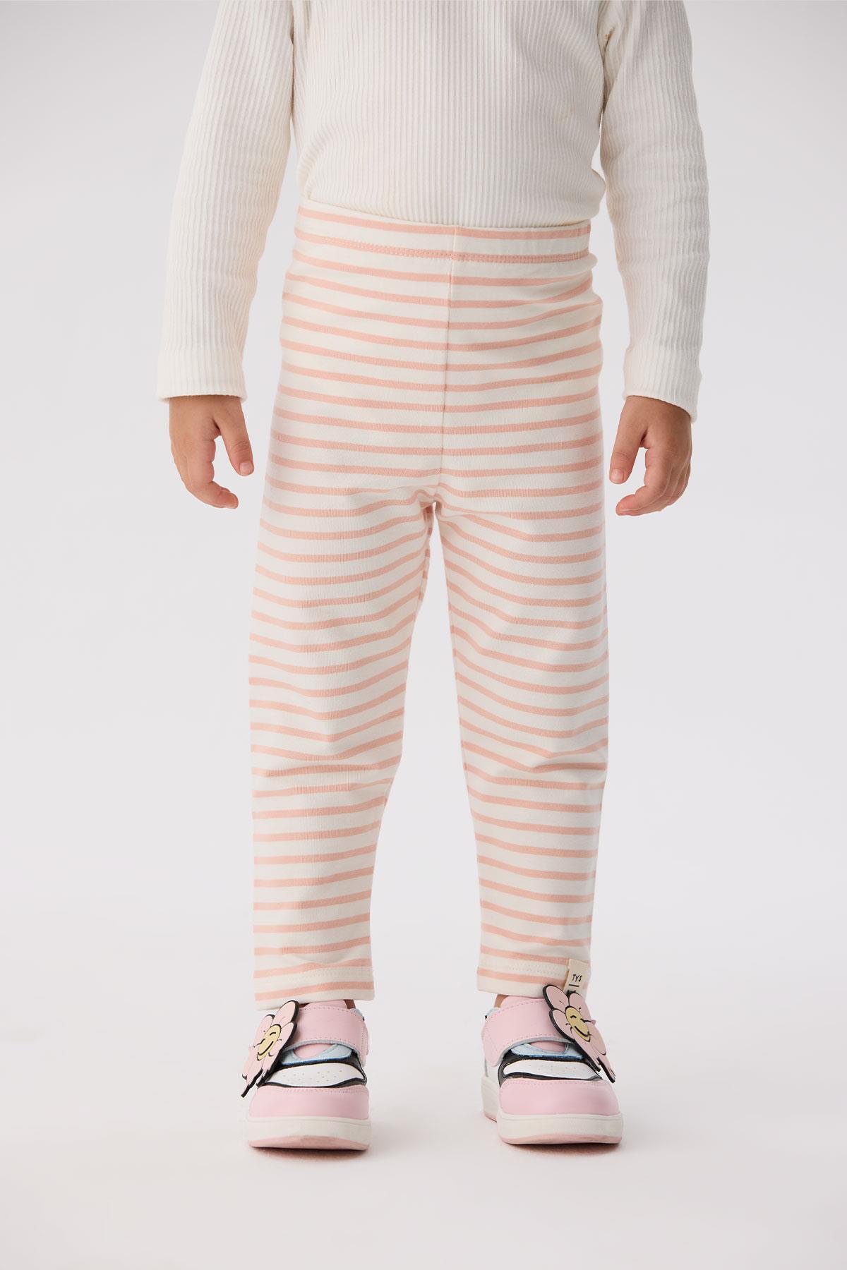 Tyess Basic BG Store Kız Bebek Çizgili Tayt fotoğrafı 2 (önizleme)