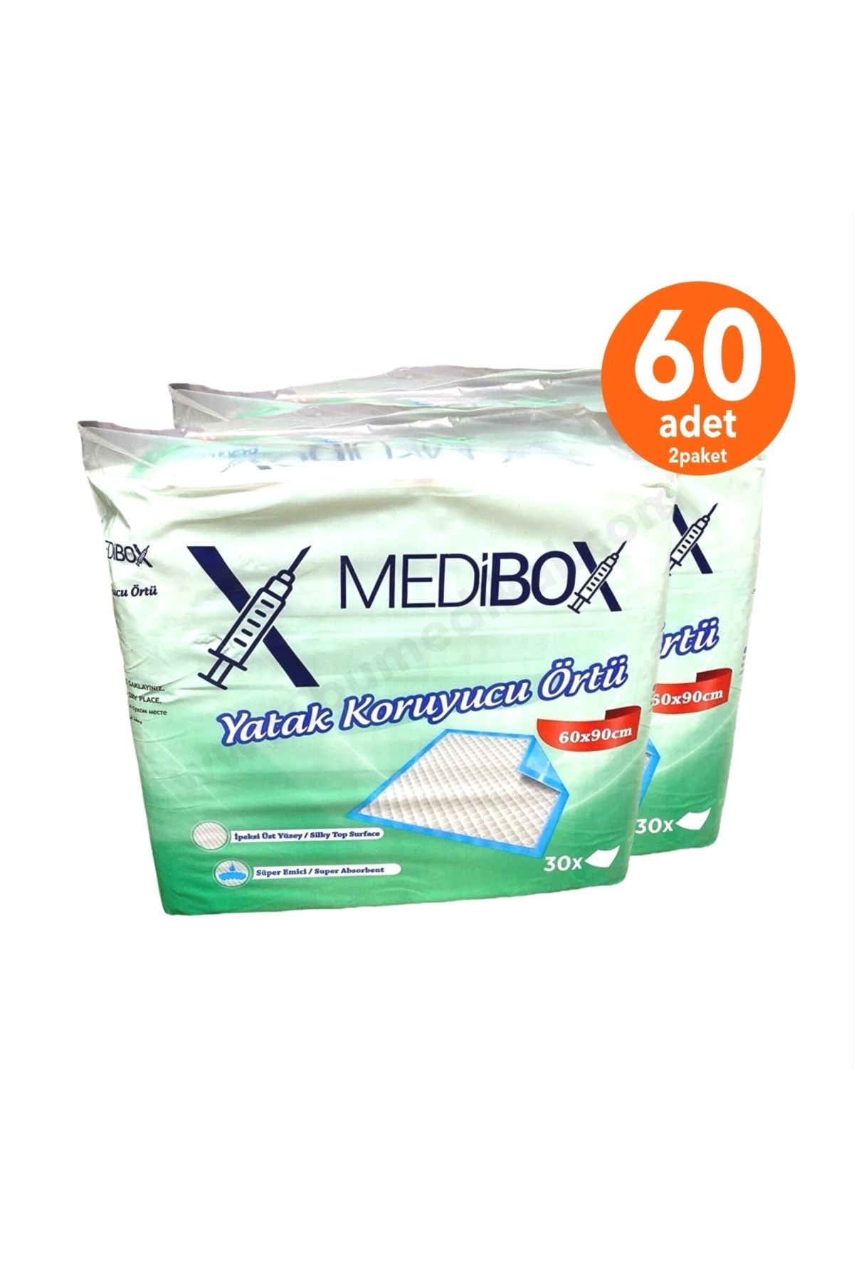 MEDİBOX Medibox Yatak Koruyucu 60x90cm - 60 adet