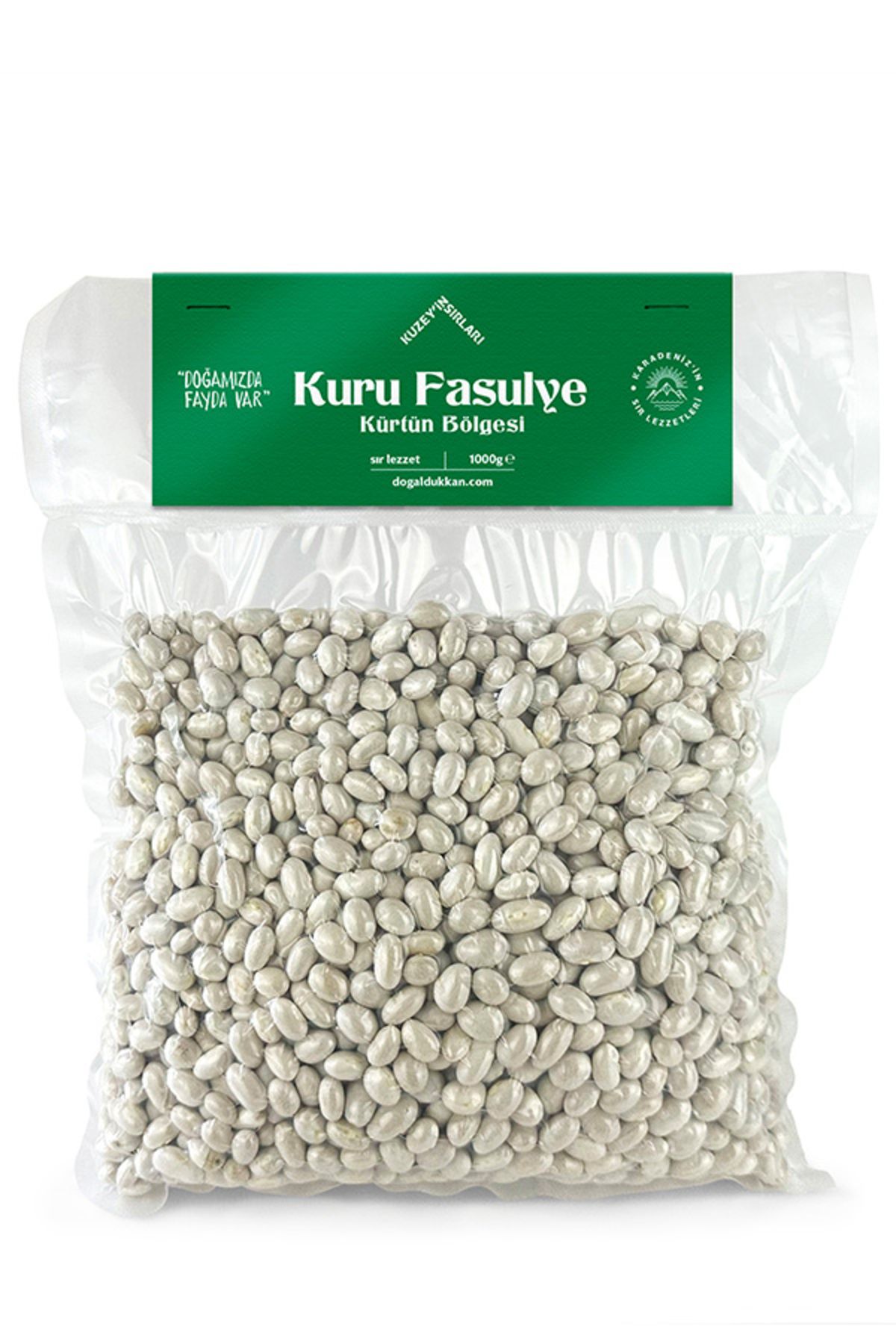 KUZEYİN SIRLARI Kuru Fasulye - Kürtün Bölgesi (1 kg)