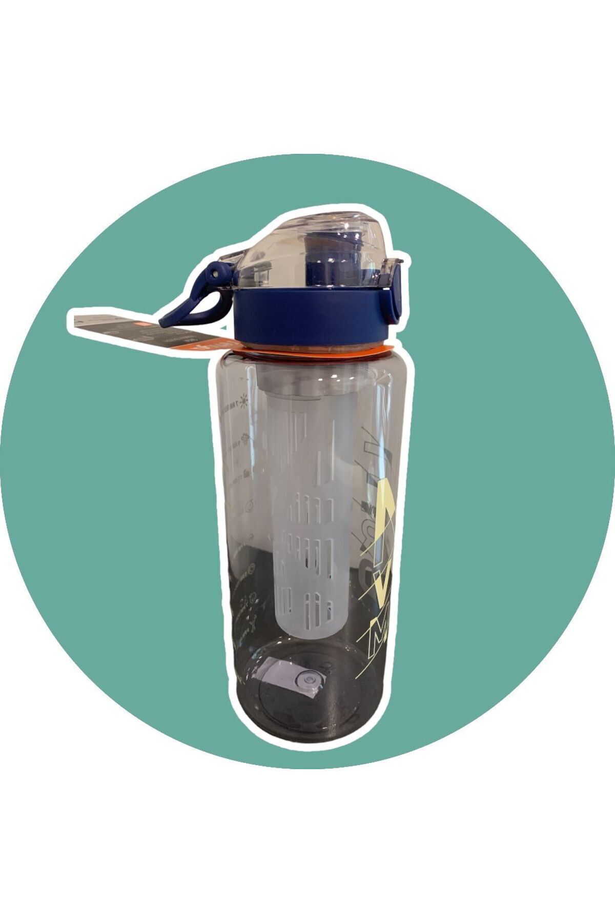 Renga-1000 Cc Saga Loop - Patterned Flask with Tritan Strainer 2