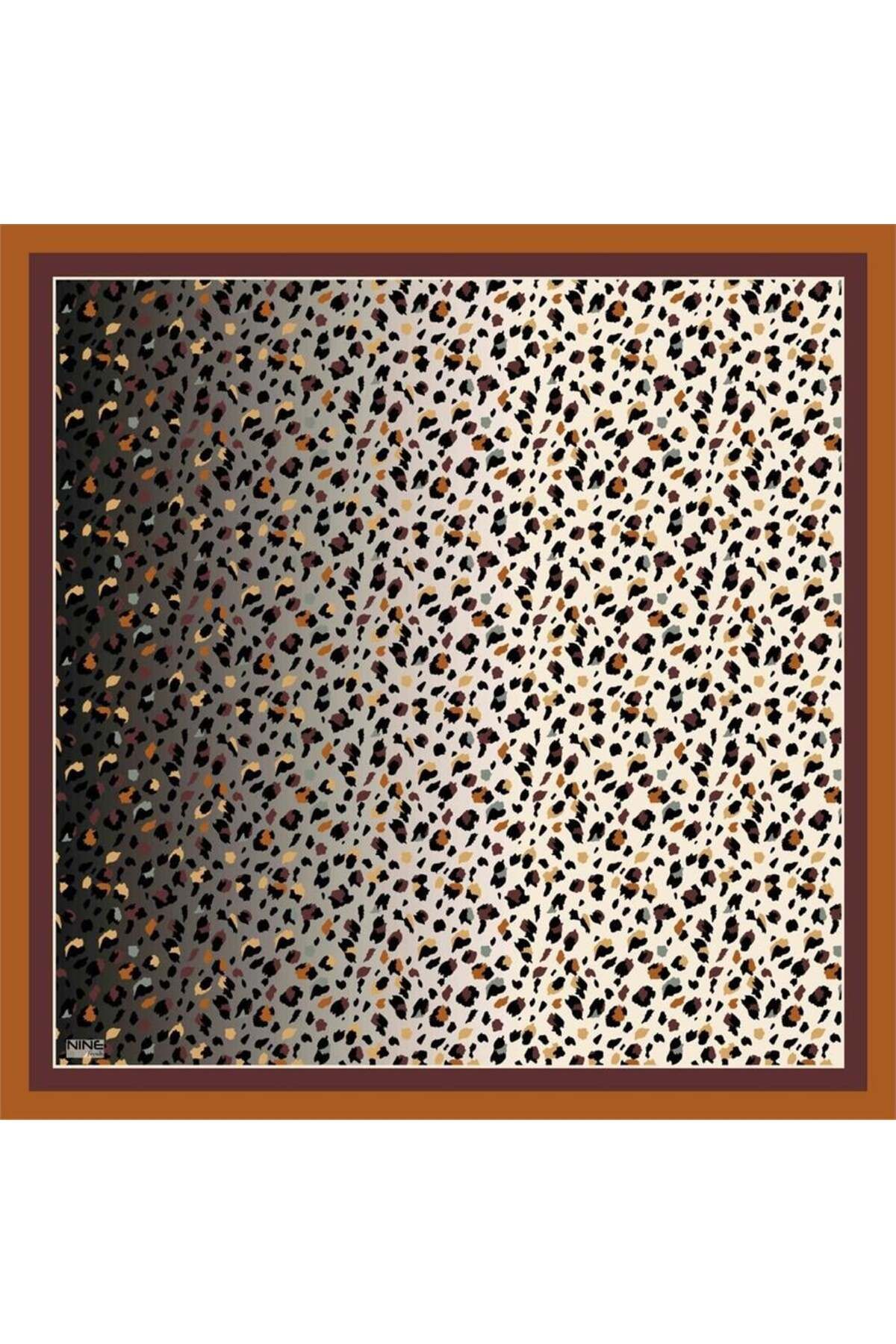 Nine-014 Model Soft Hazelnut Shell Scarf 1