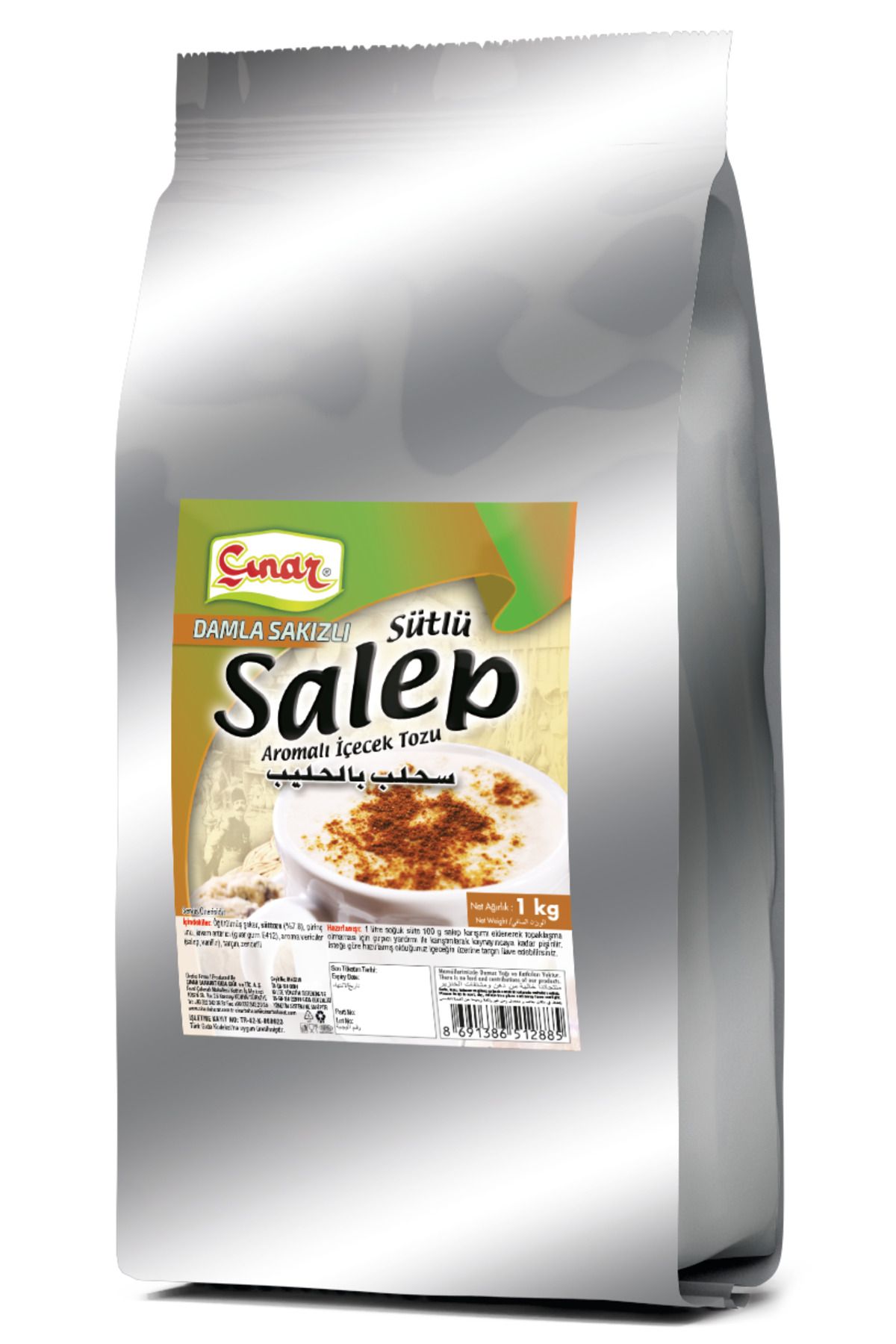 Çınar DAMLA SAKIZLI SALEP 1 KG