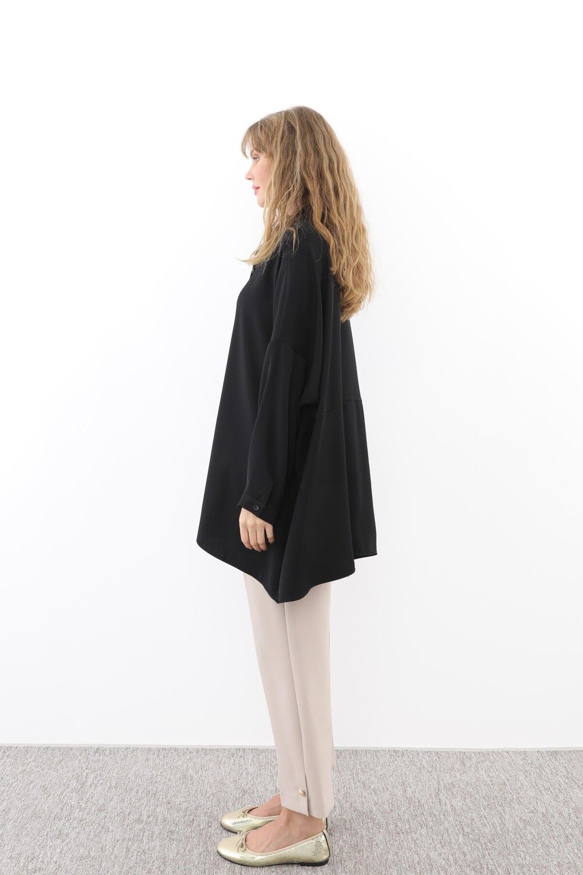 Nuss-3001 Oversize Buttoned Shirt 5