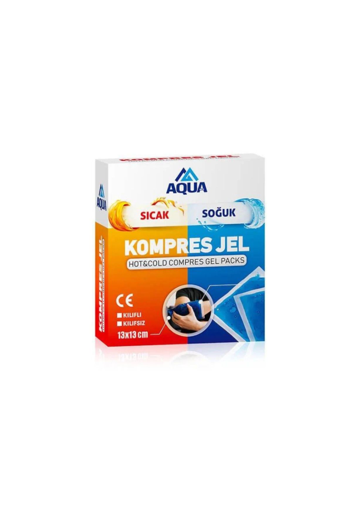 Aqua Kompres Jel 13x13 Cm