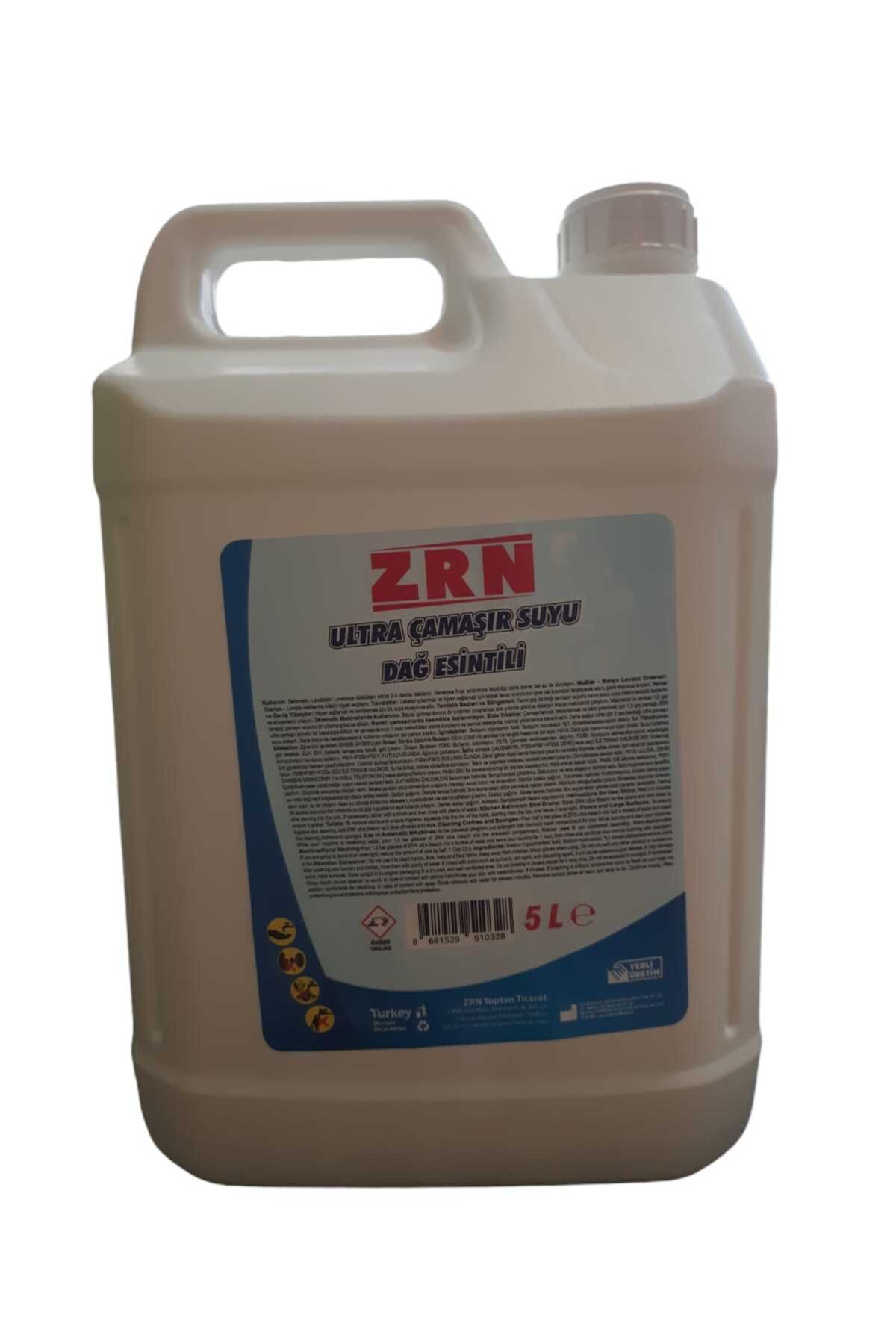 ZRN Ultra Çamaşır Suyu Dağ Esintili 5 Lt