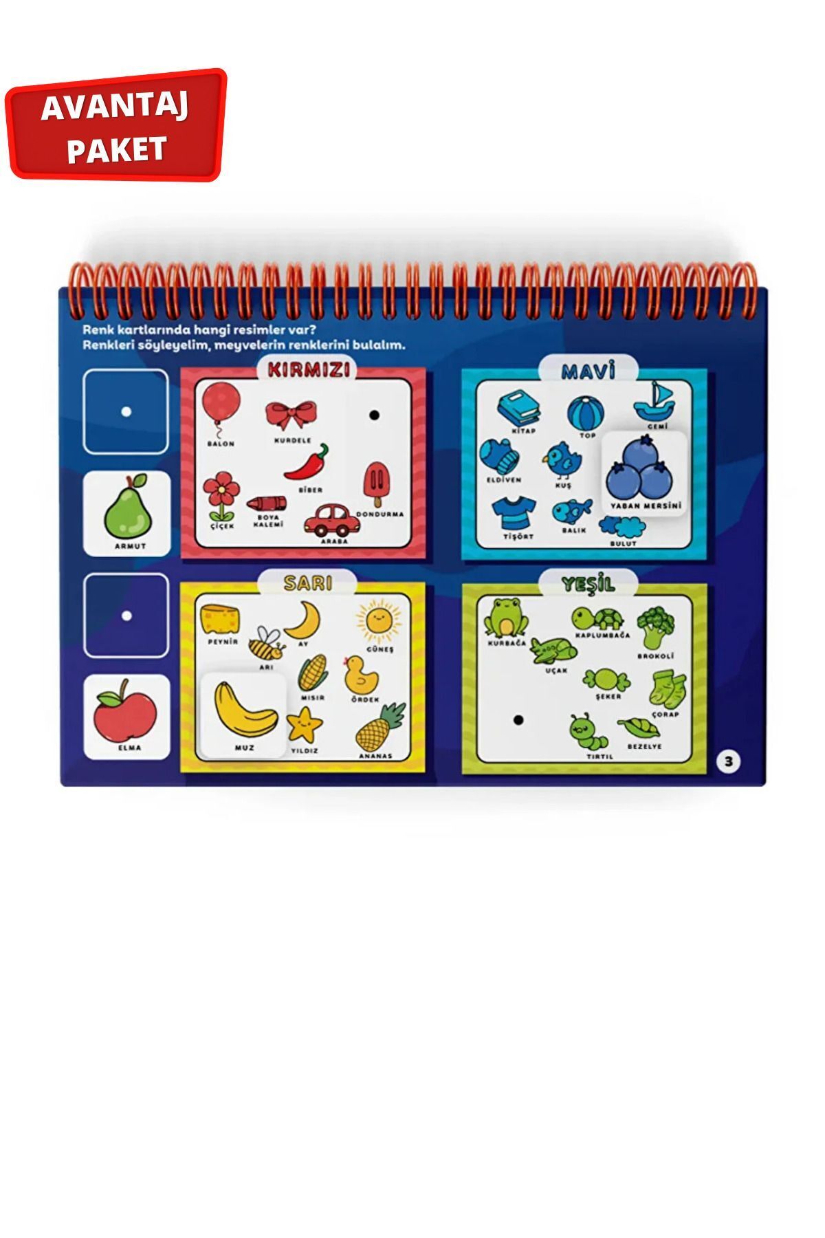 Çocuk Akademi Şimdi Cırt Cırt Ile Konuşma Vakti Kitabı ve Zeka Kartı Bebeğimin İlk Sözcükleri fotoğrafı 3 (önizleme)