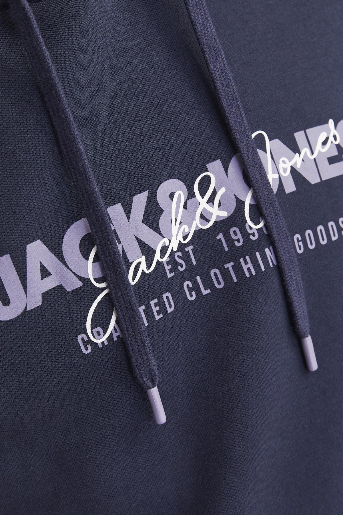 سویشرت مردانه طرح دار آستین بلند | جک اند جونز Jack & Jones TYC8D6371C38003910 - تصویر 6