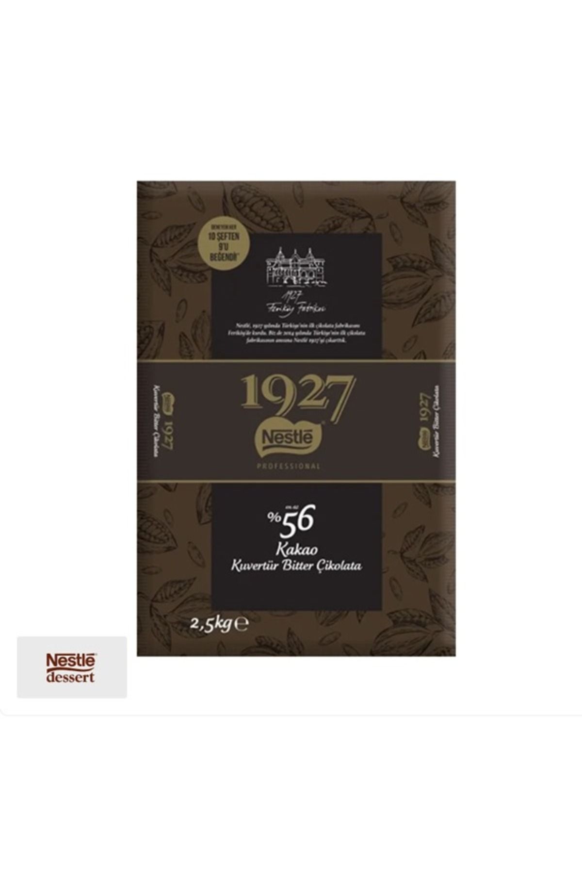 Nestle 1927 Bitter Kuvertur 2,5kg (Yeni)