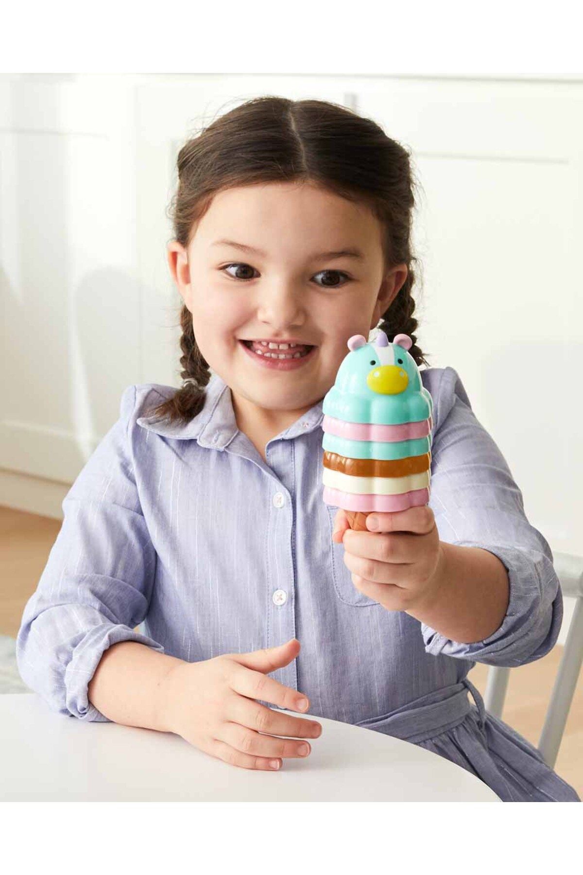 Skip Hop-Zoo Toy Ice Cream Set 10 Piece Set Age 2+ 6