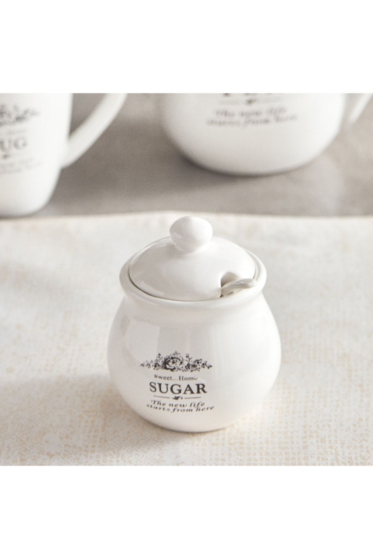 Home Box Sweet Home Sugar Pot
