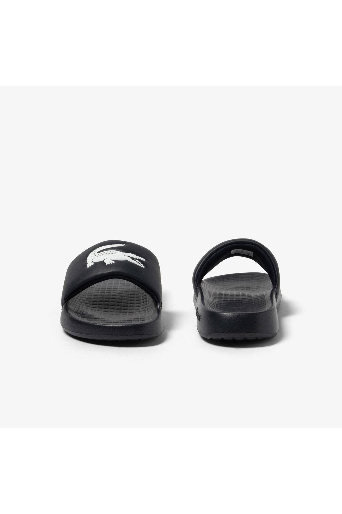 دمپایی مشکی مردانه Croco 1.0 سیاه اورجینال Lacoste