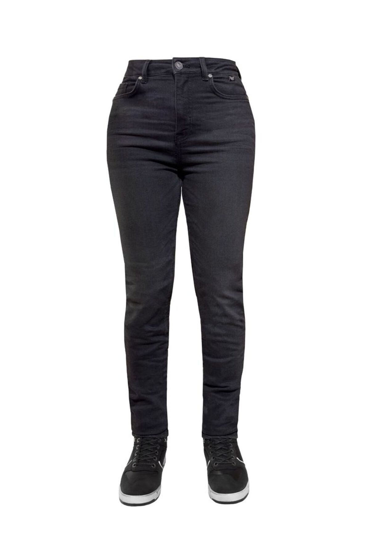 The Biker Jeans THE BİKER JEANS LUCKY BLACK CORDURA KORUMALI KADIN KOT