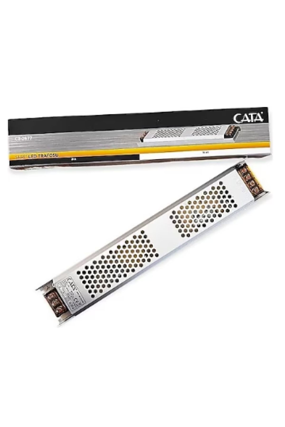 Cata Ct 2677 21a Şerit Led Trafosu Fansız Süper Silim 252w