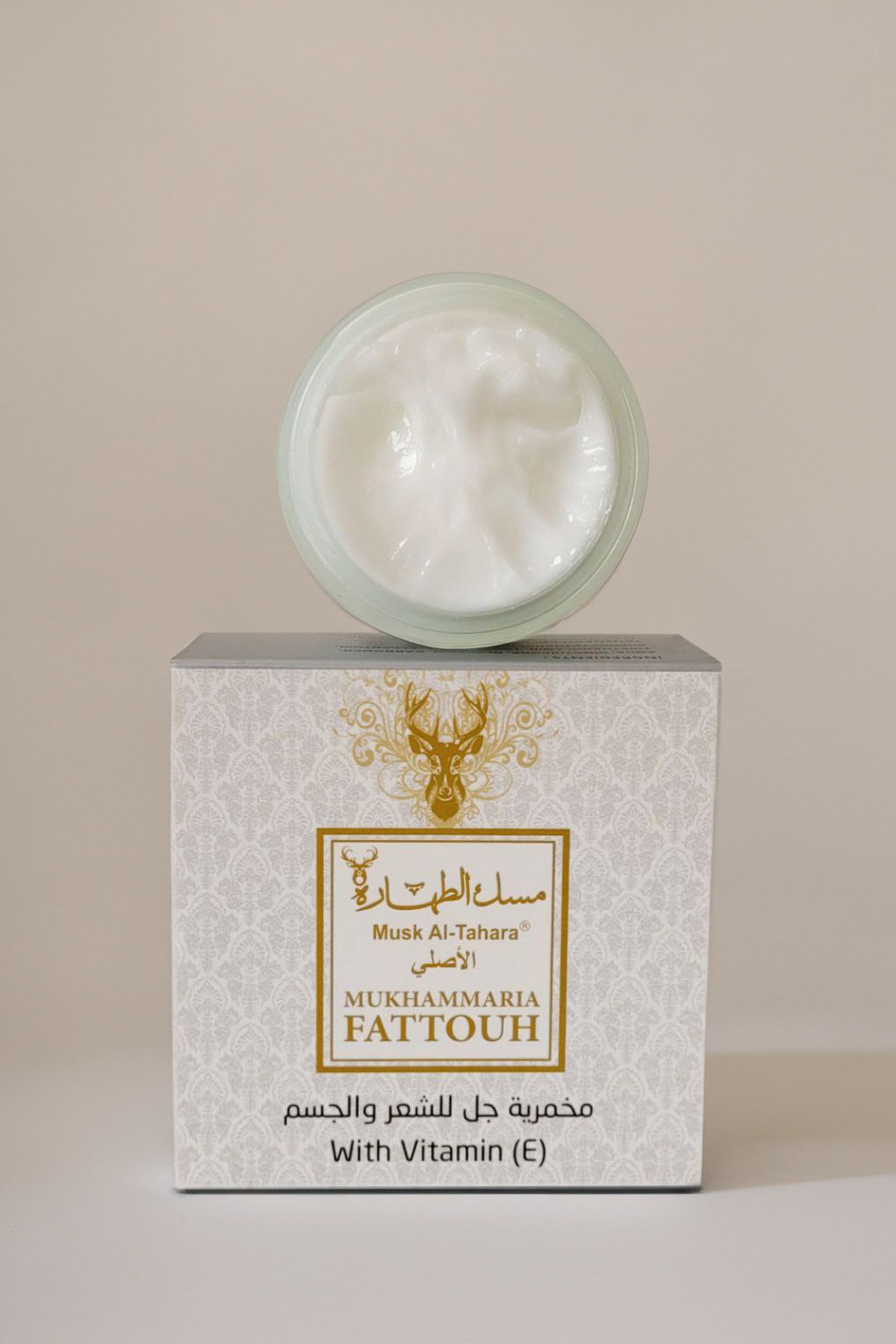 MUSK AL TAHARA-عطر وايت ميسك 50 مل - كريم مرطب ومرطب مع فيتامين هـ (اليد والوجه والشعر) 2